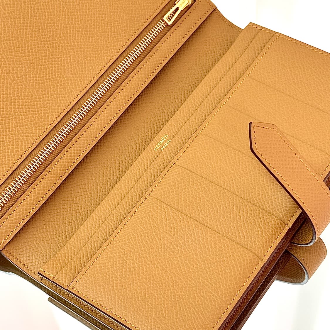 [정품] 에르메스 베안 장지갑 앱송 & 골드  상품이미지3