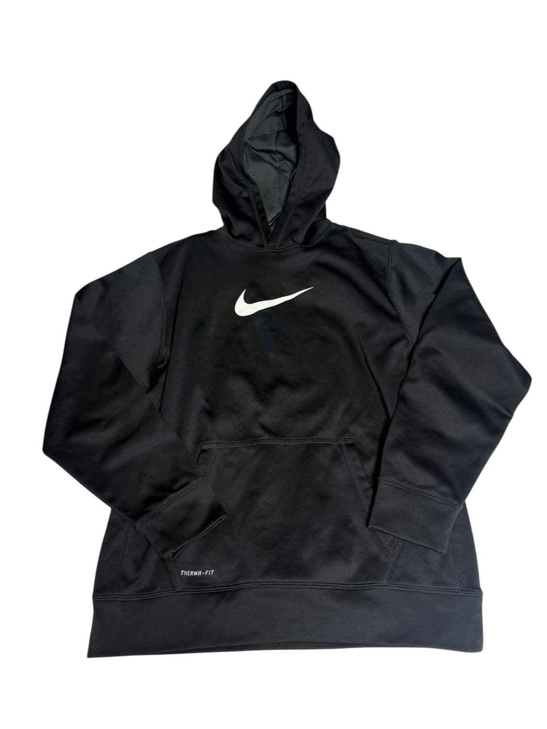 Nike Therma-FIT 블랙 후드티 XL / 남녀공용 오버핏 상품이미지1