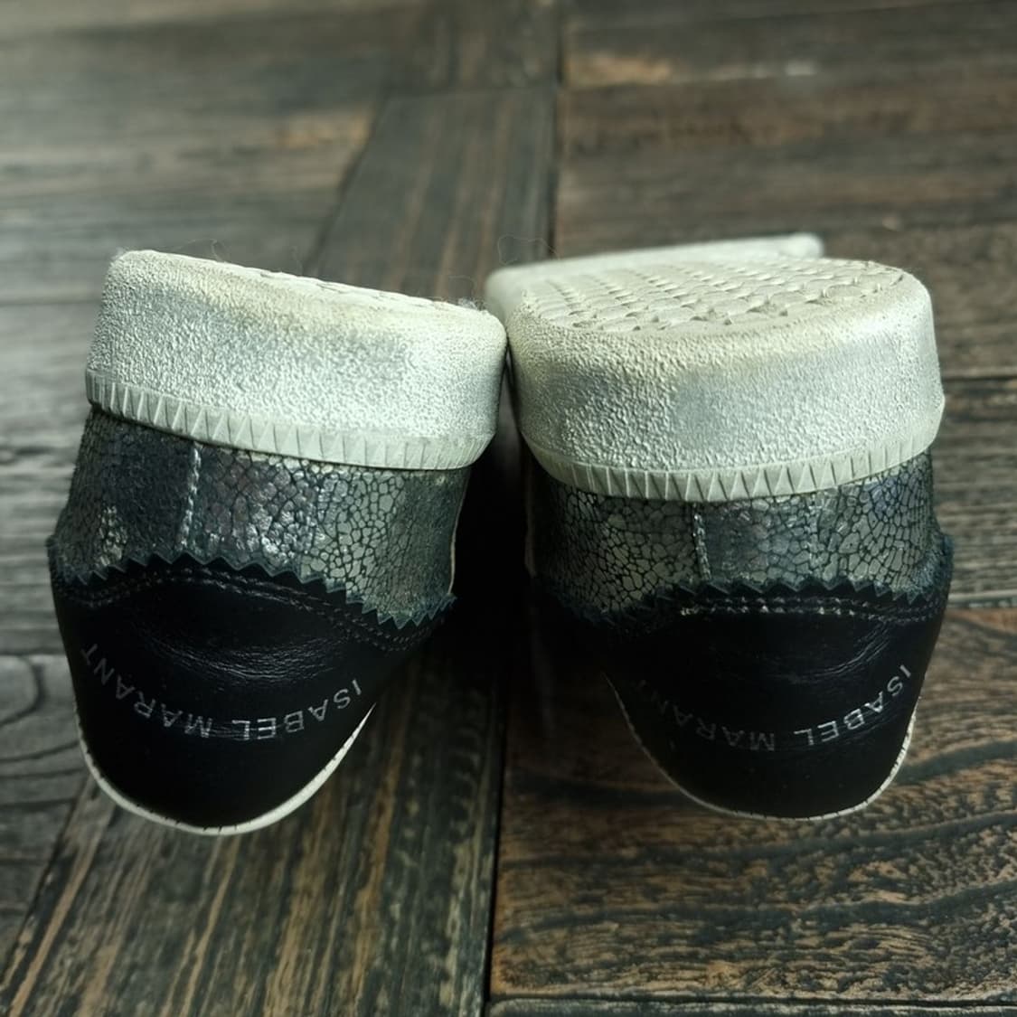 [이자벨마랑] 벨크로 실버 스니커즈 P01583 상품이미지6