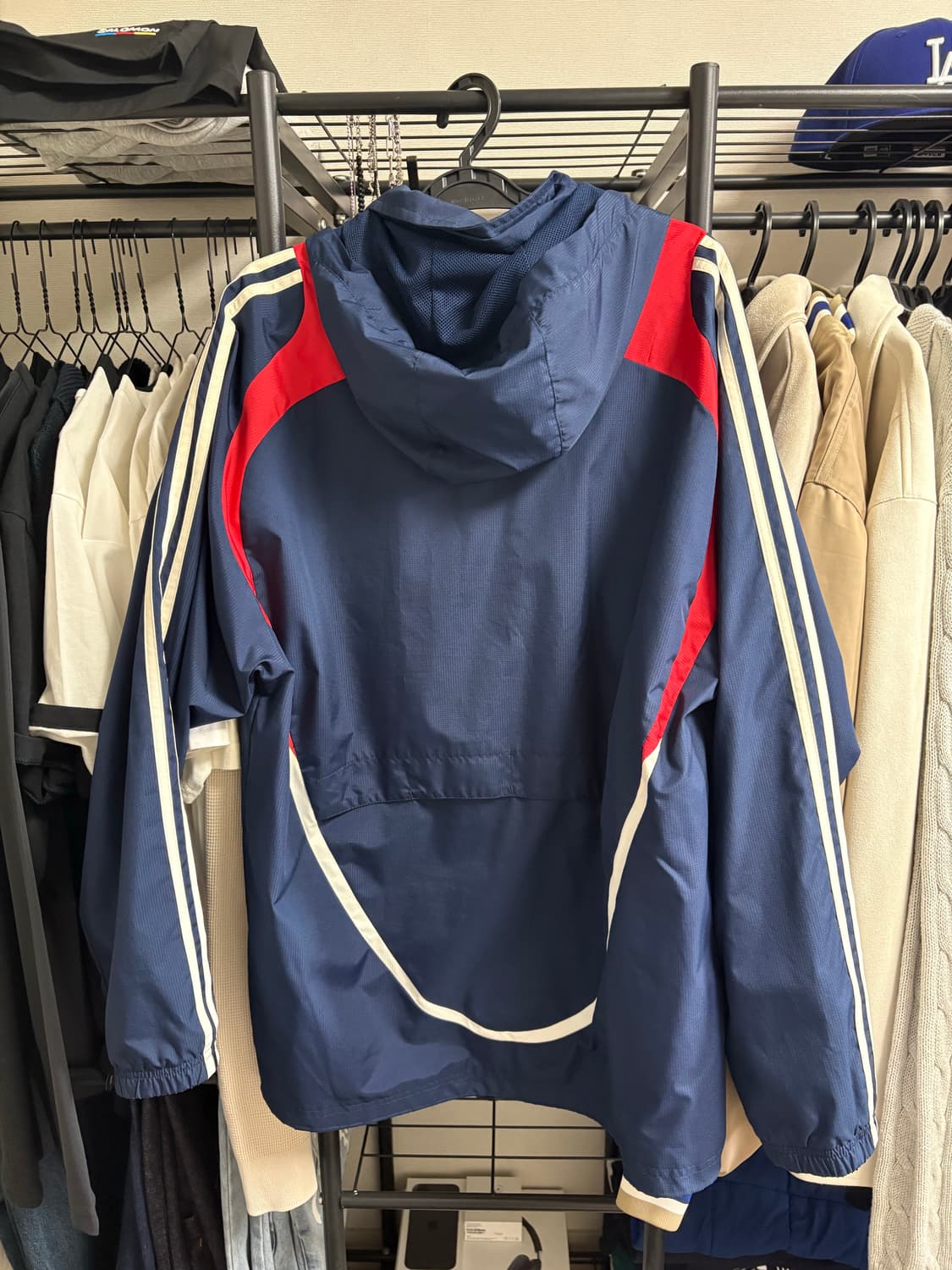 아디다스 프랑스 빈티지 바람막이 상품이미지2