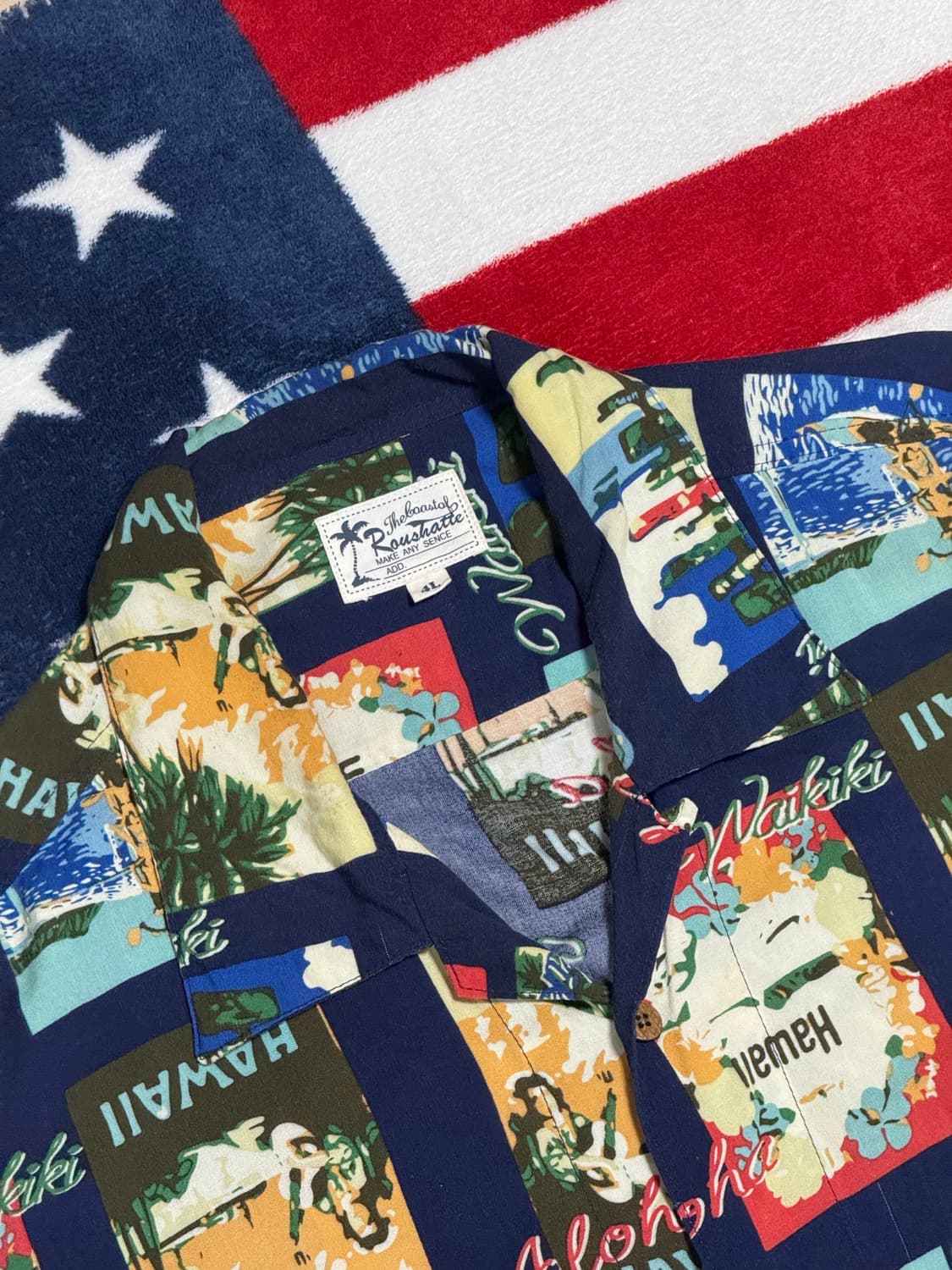 하와이안셔츠 오픈카라셔츠 빈티지hawaiian shirt vintage 상품이미지7