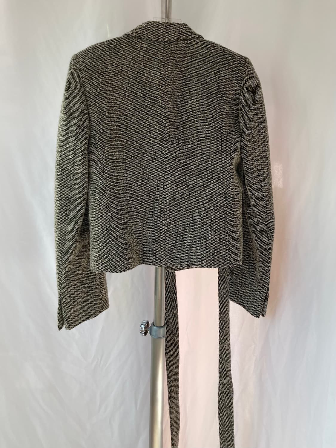 거의새것) 막스마라 벨티드 트위드 모자켓 여성자켓 상품이미지6