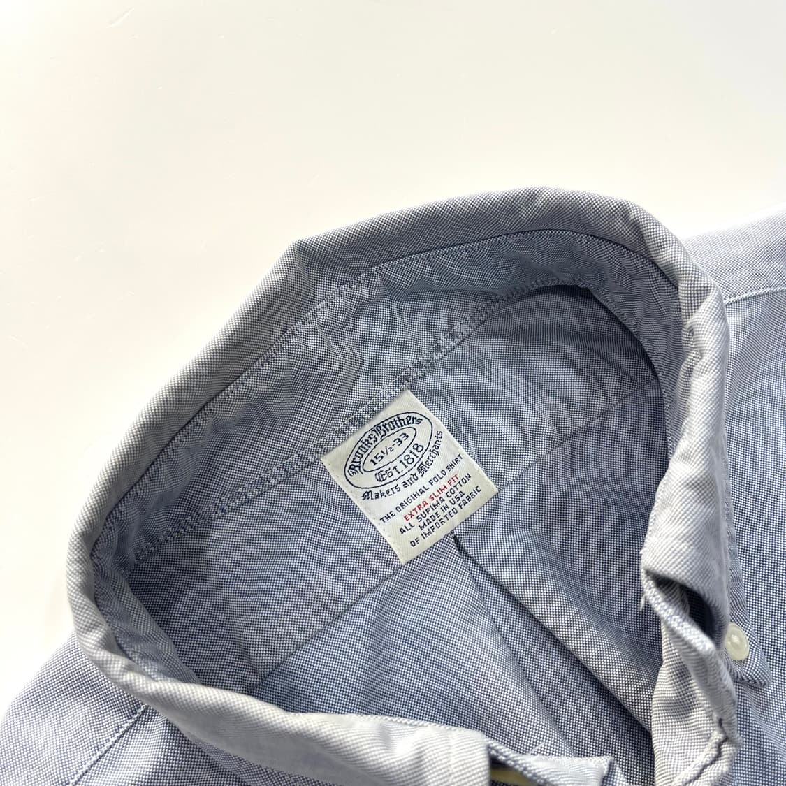 [95] 90's USA 브룩스브라더스 옥스포드 셔츠 상품이미지3