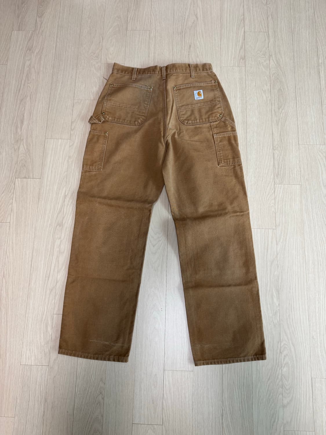 칼하트 더블니 b01 brn 실측(허리43/기장109) 상품이미지4