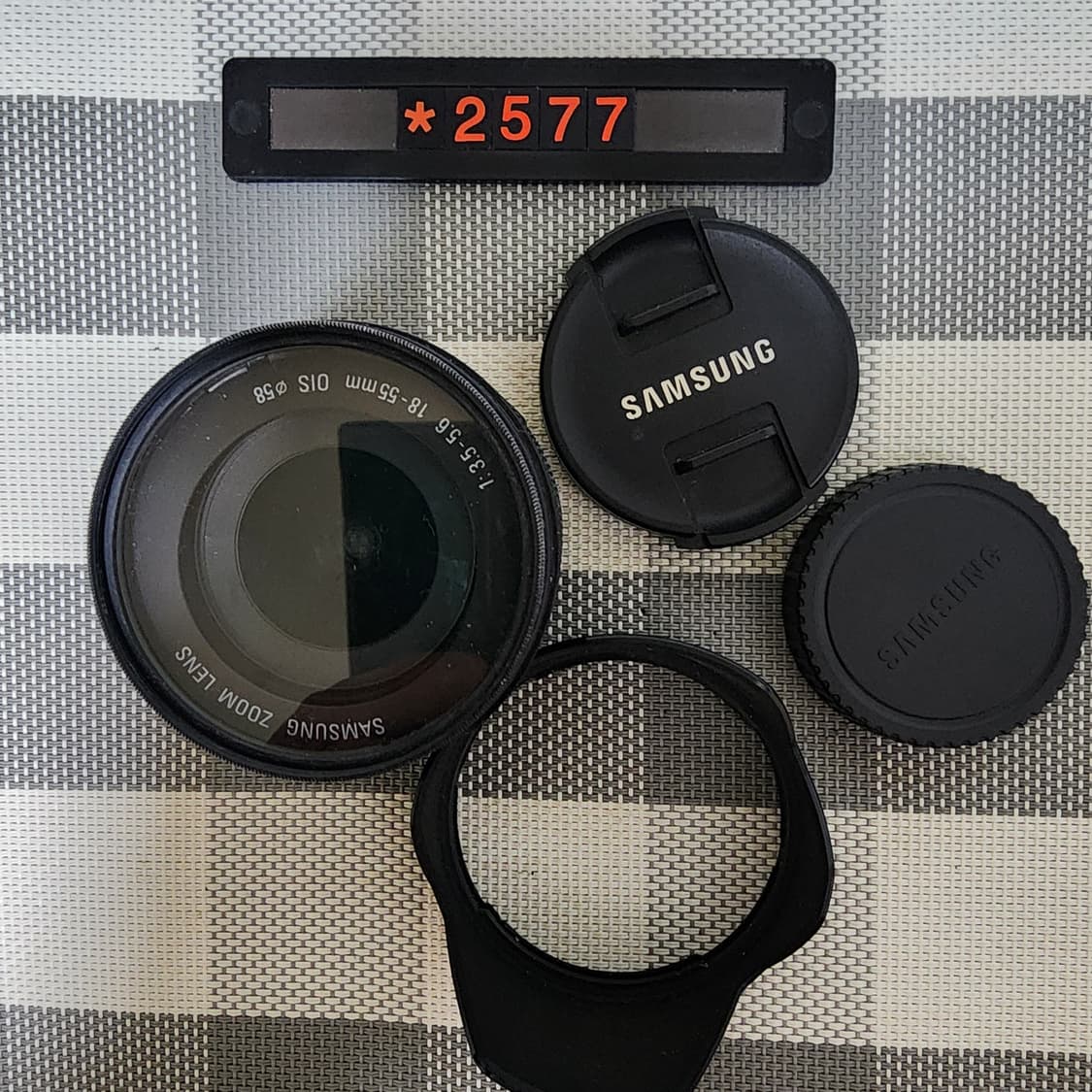 삼성 NX 마운트 58미리 18-55 줌렌즈 상품이미지1