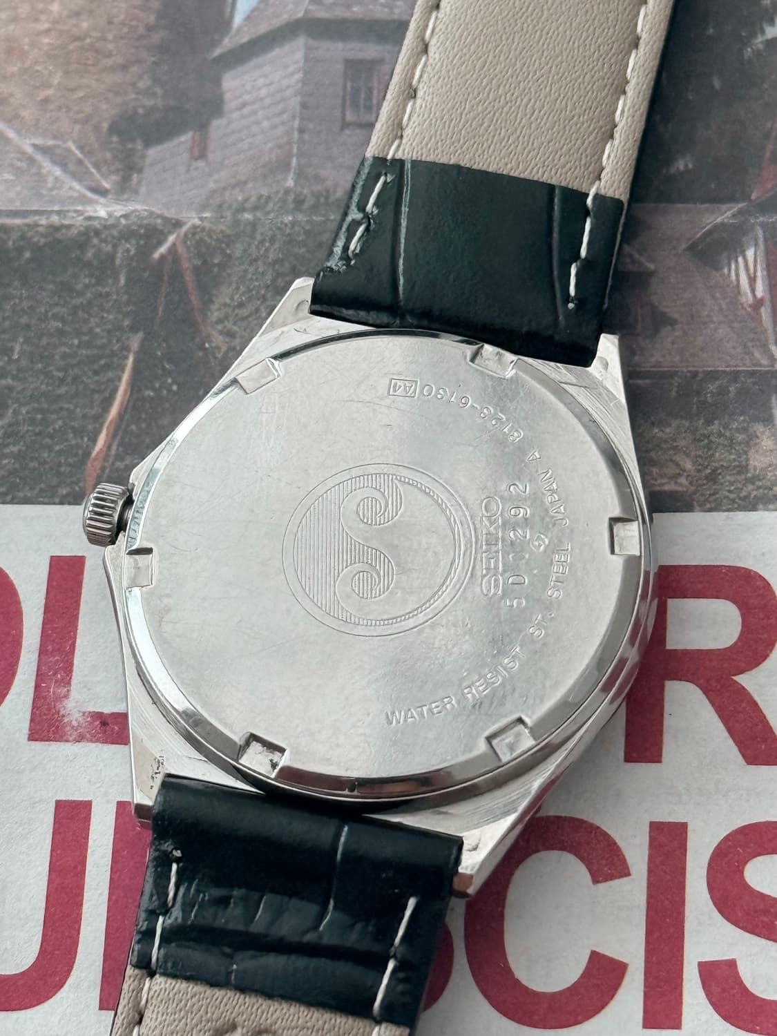 Seiko 세이코 Chronos Quartz Day-Date 상품이미지4