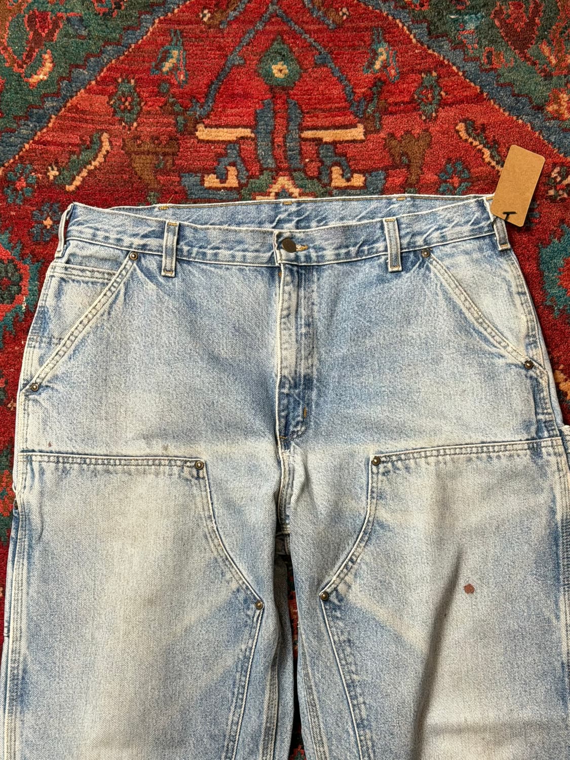 OG 칼하트 데님 더블니 칼하트 B73 썩블니 상품이미지6