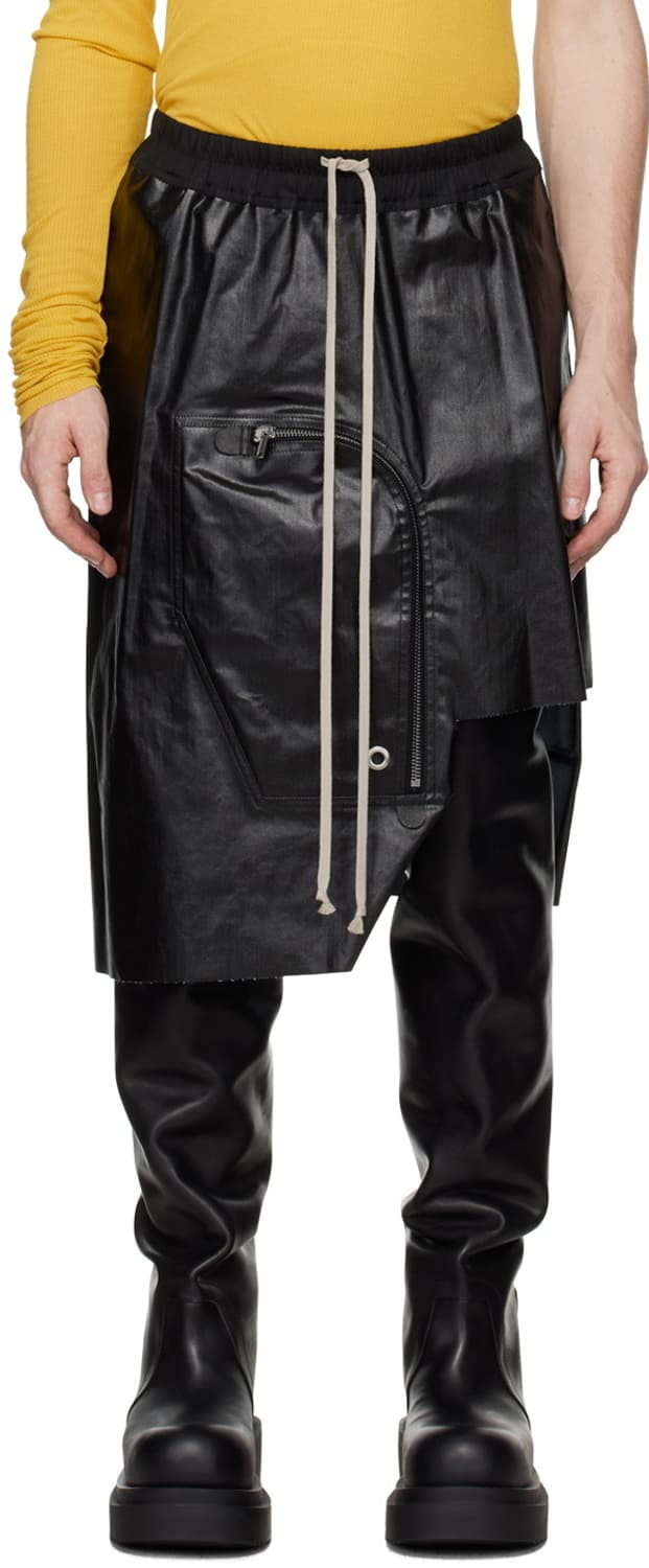 (38사이즈)릭오웬스 25SS dracca 비대칭 스커트 sct 상품이미지8