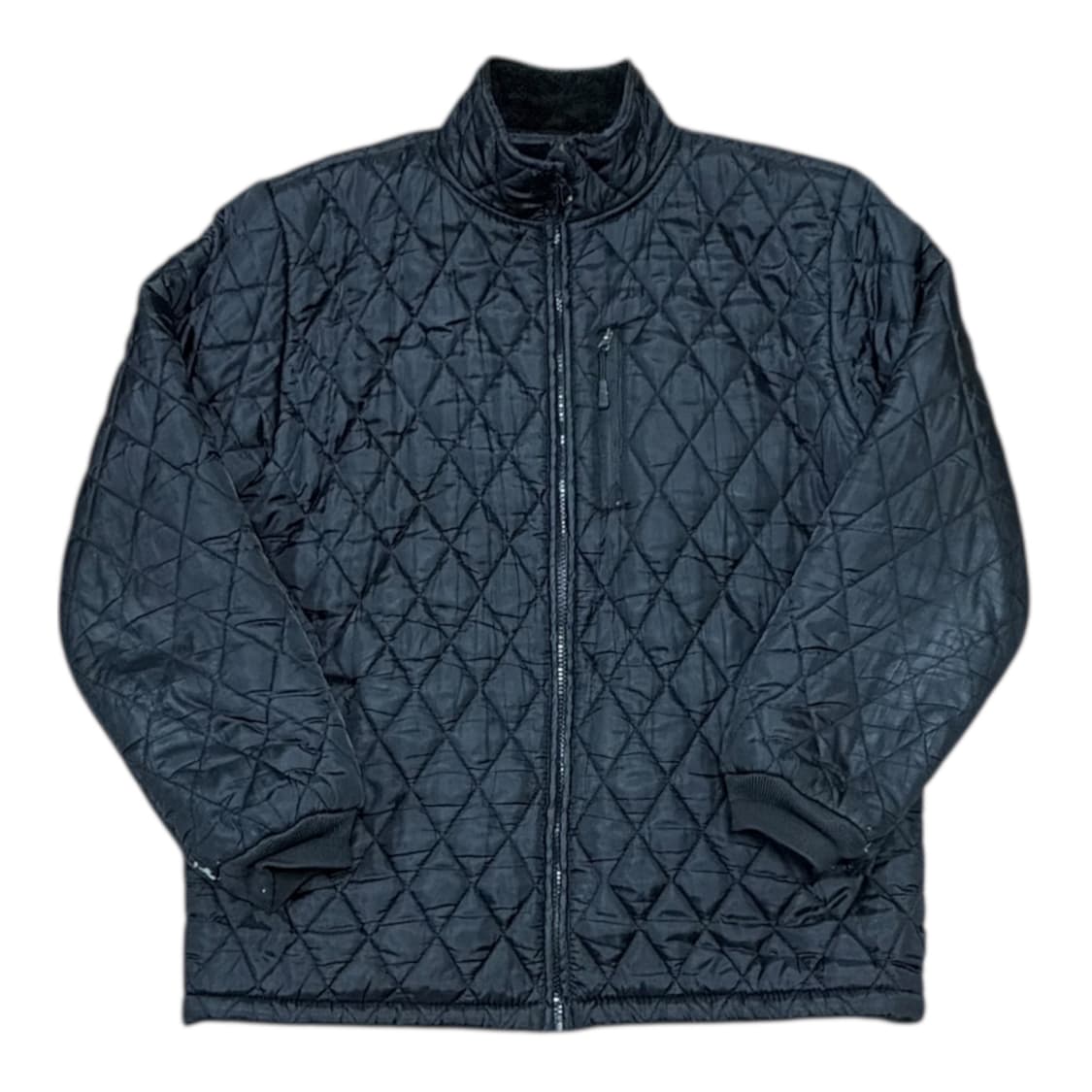 퀄팅 안감 플리스 패딩 자켓 상품이미지1