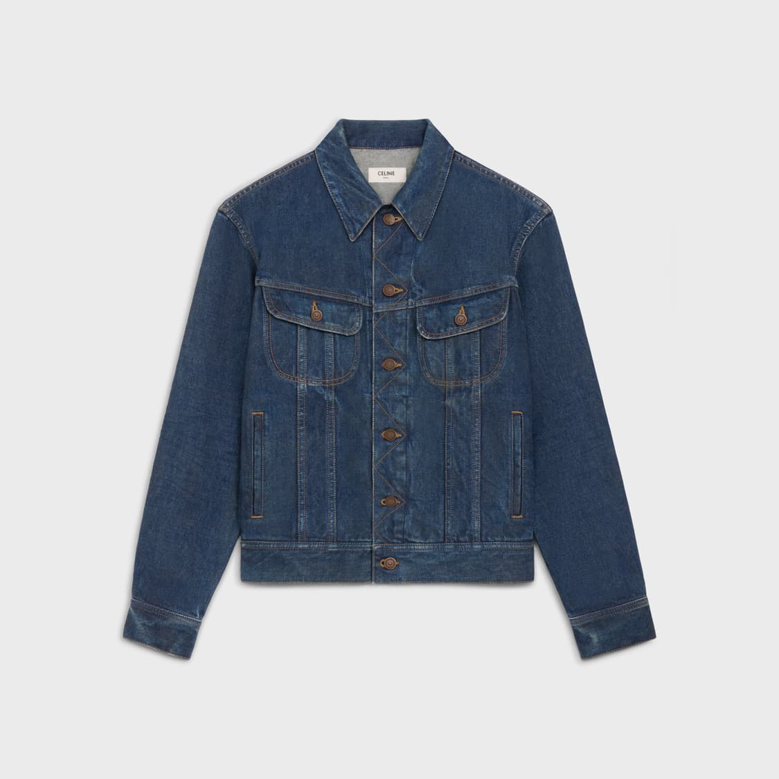 [박보검님 착용] 셀린느 25fw 인디고 워시 데님 자켓 상품이미지5