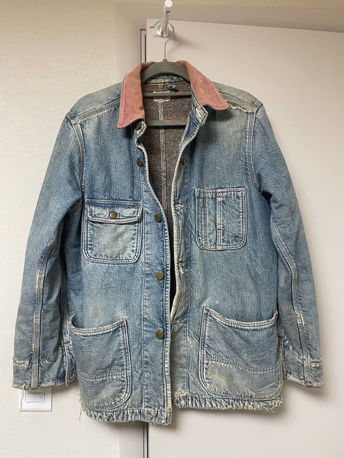 데님 초어 자켓 상품이미지1