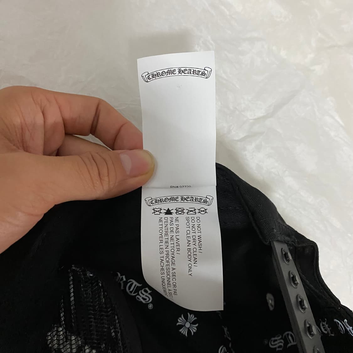 [Free] 크롬하츠 가스스테이션 모자 캡 블랙 상품이미지7