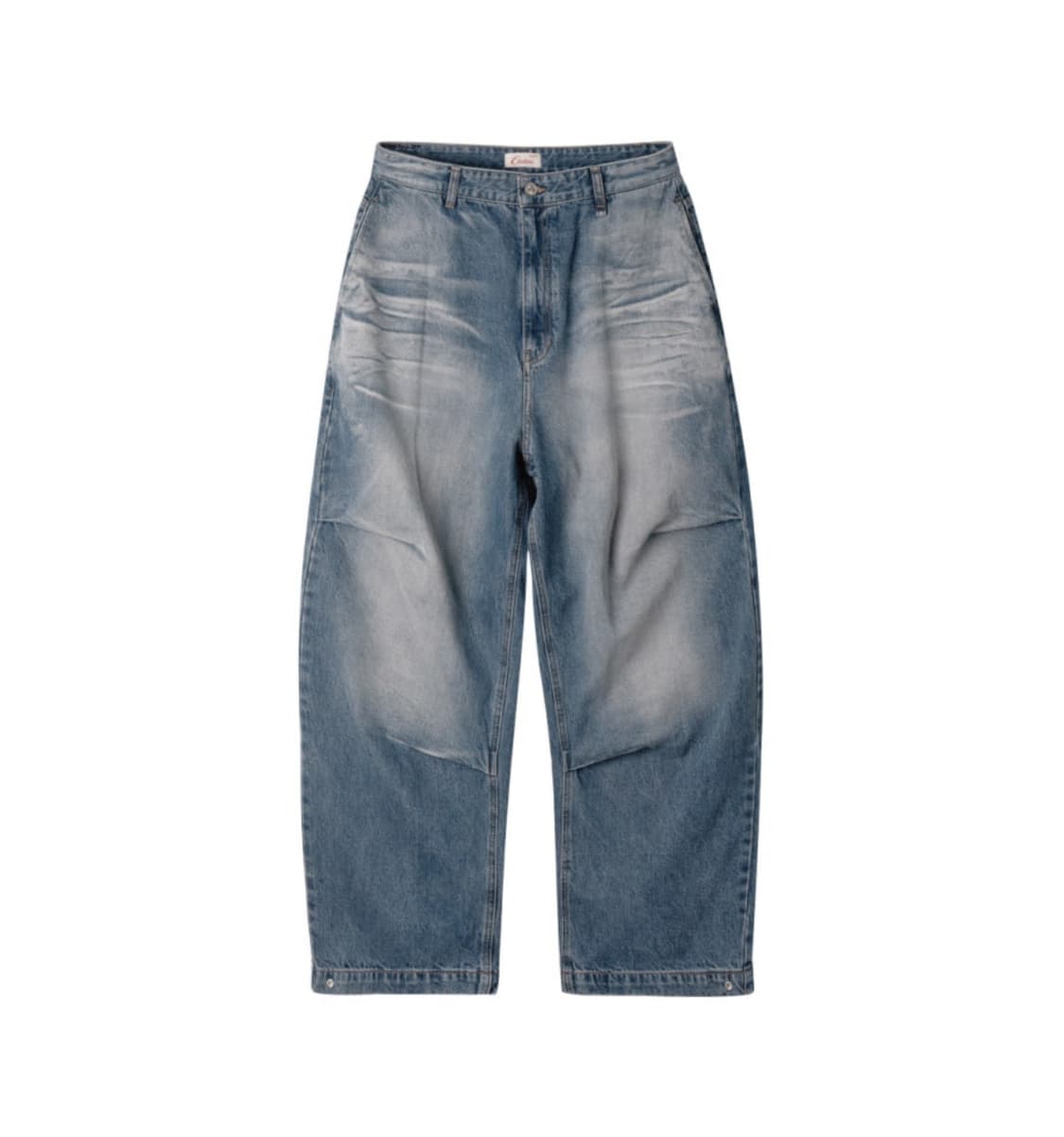 (중고/XL) etce 워시드 배기진 블루 XL 상품이미지1