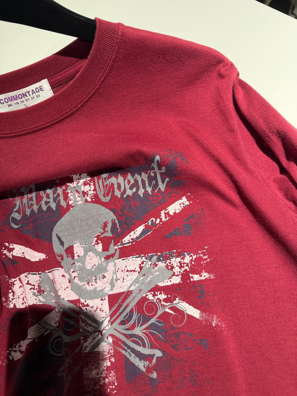 union jack & skull printing long sleeve 상품이미지8