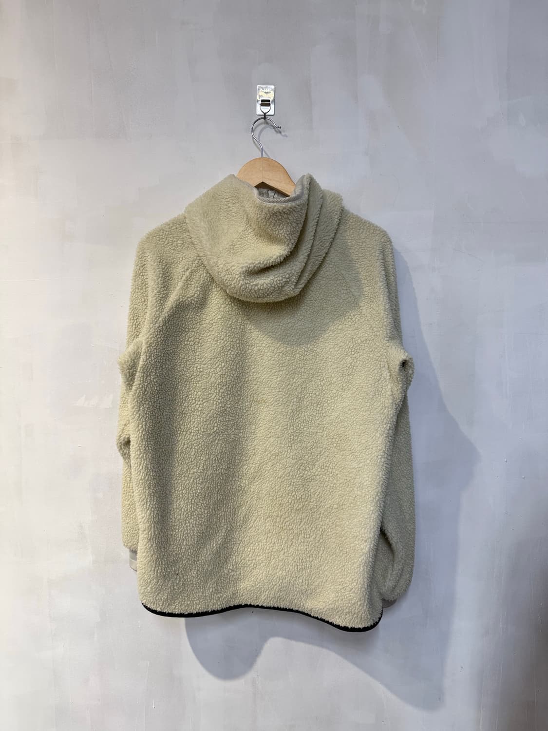 나이키 아이보리 플리스 후드집업 상품이미지4