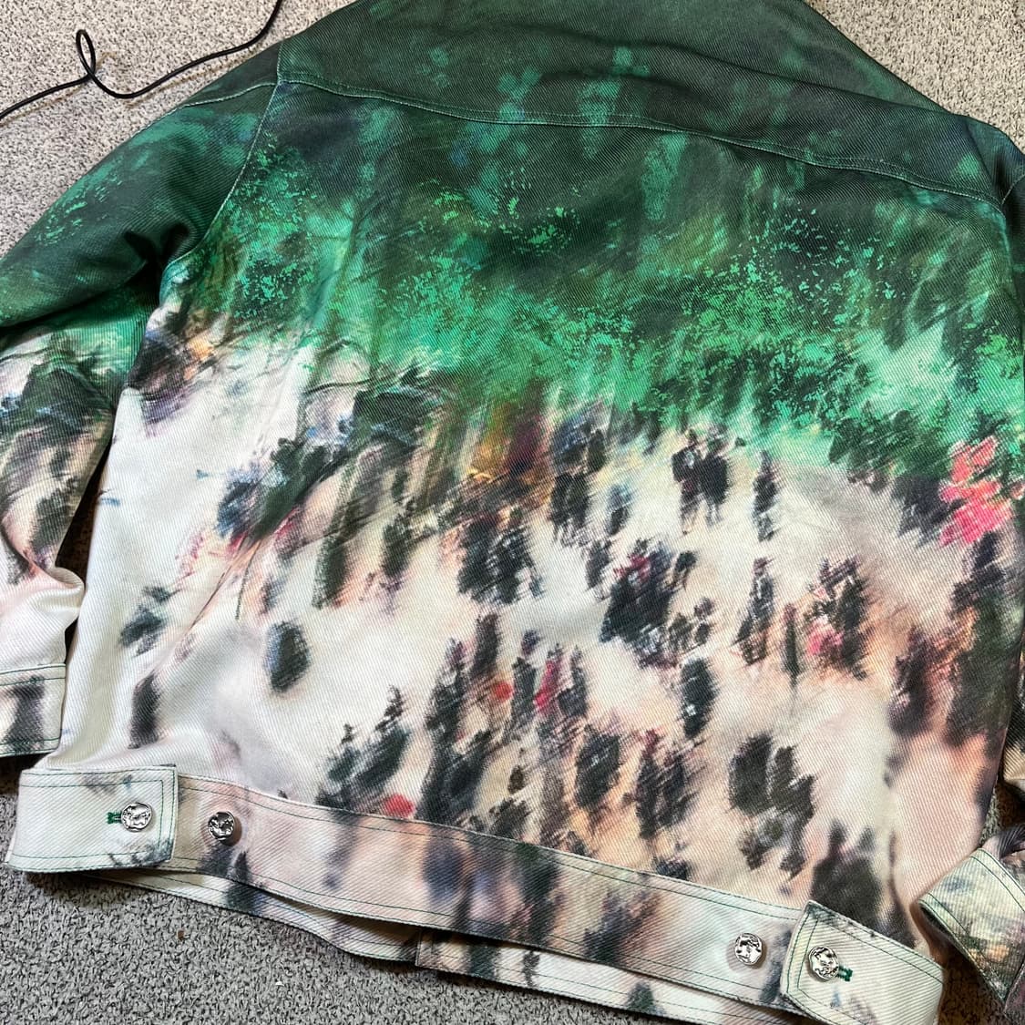 인플레이션 프린팅 트러커 자켓 상품이미지3