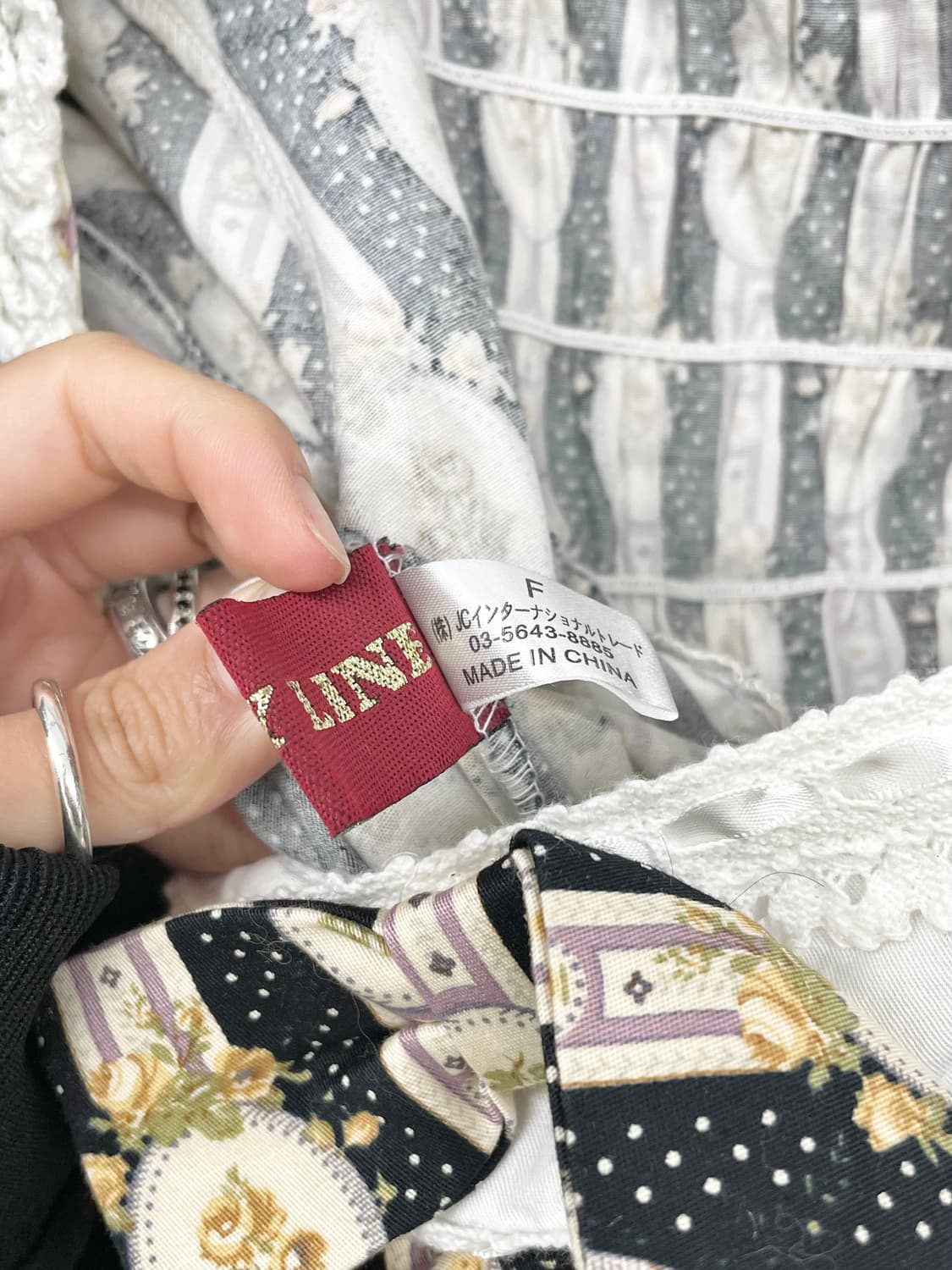 바디라인 로리타 리본 원피스 상품이미지8