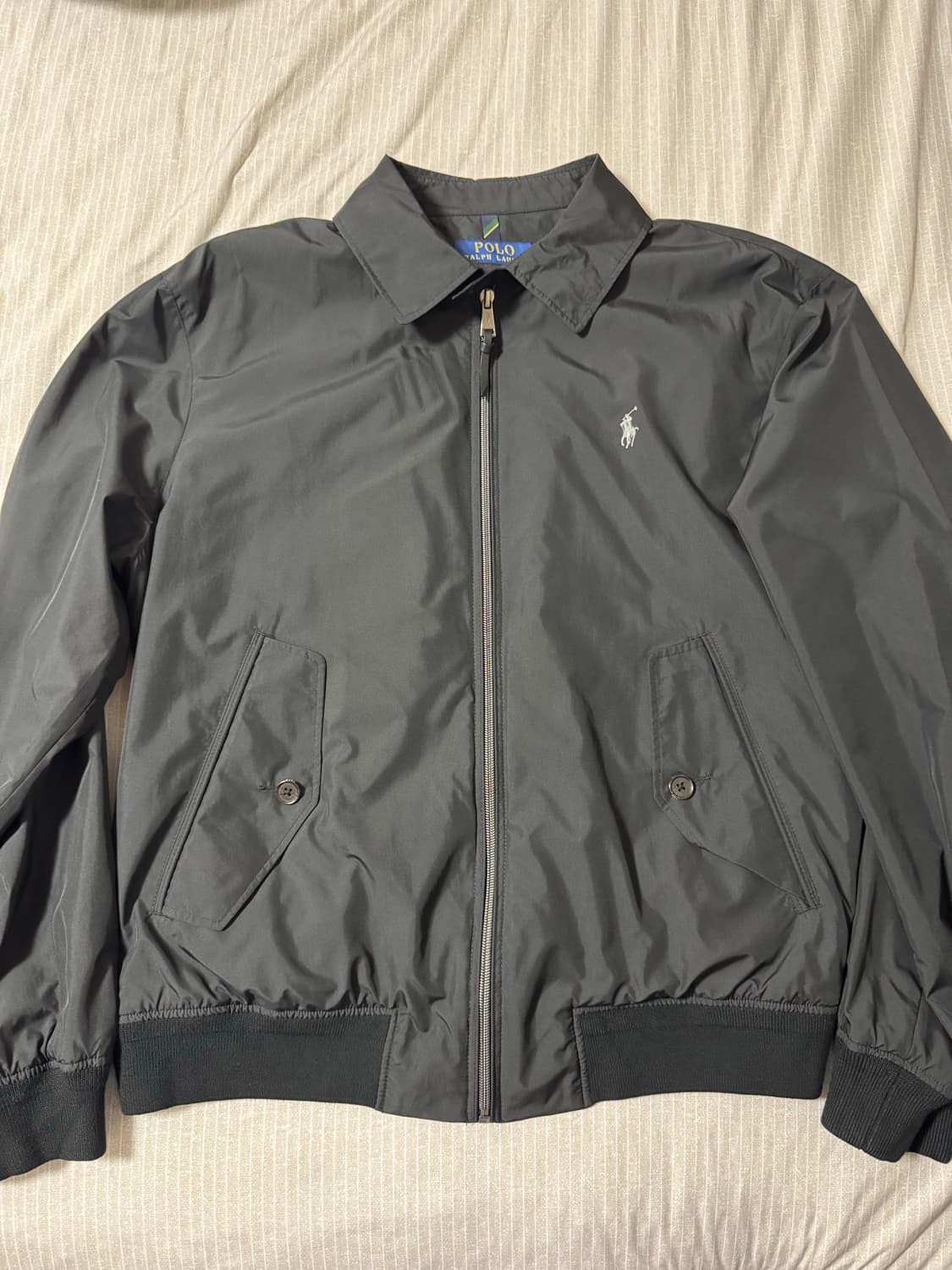 폴로 랄프로렌 나일론 블루종 자켓 M 상품이미지1