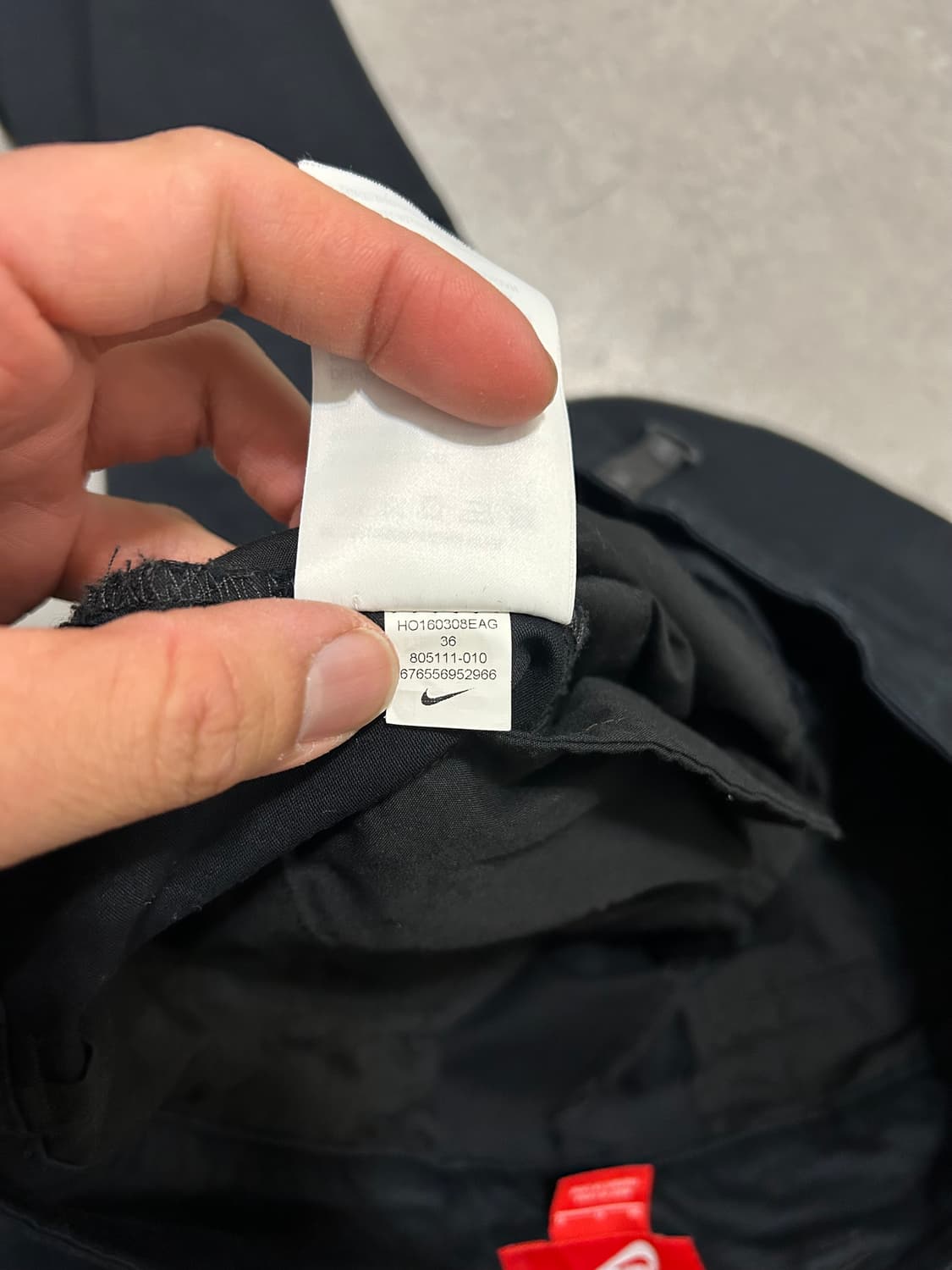 나이키 테크팩 우븐  블랙컬러  카고   빈티지 유틸팬 상품이미지8