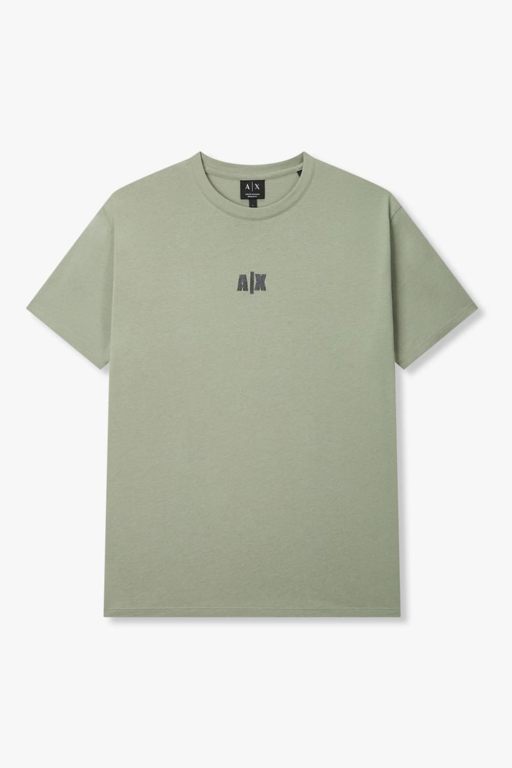 아르마니 스티치 로고 패치 코튼 티셔츠 XL (새상품) 상품이미지1