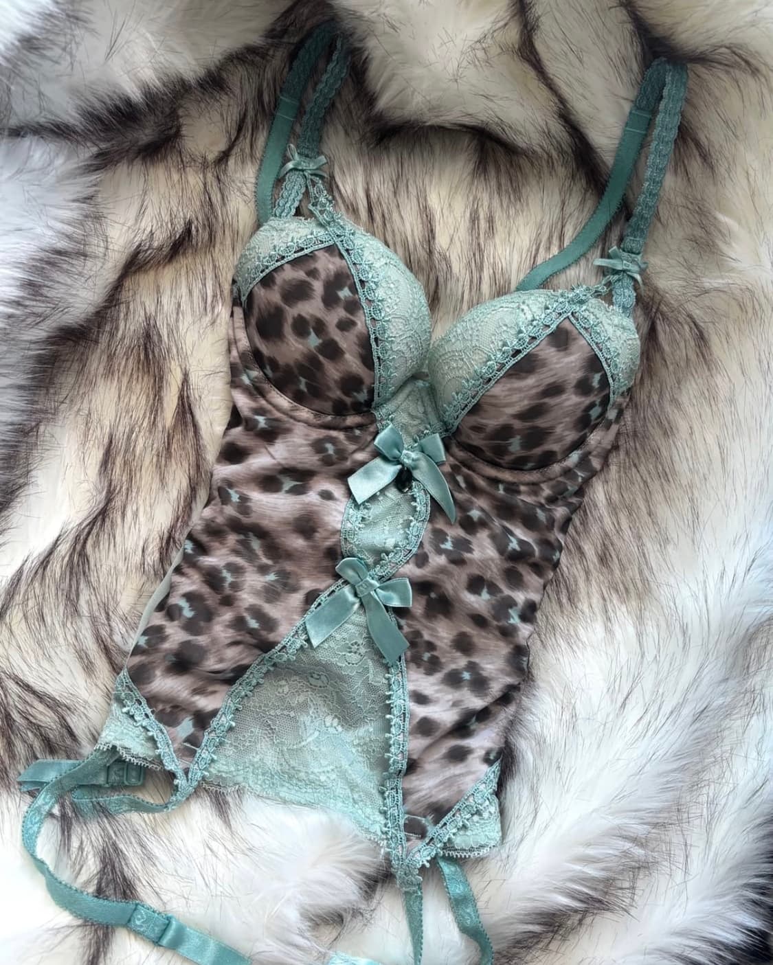 에블린 대장 호피코르셋 75a 빈티지호피갸루오네걀 상품이미지1