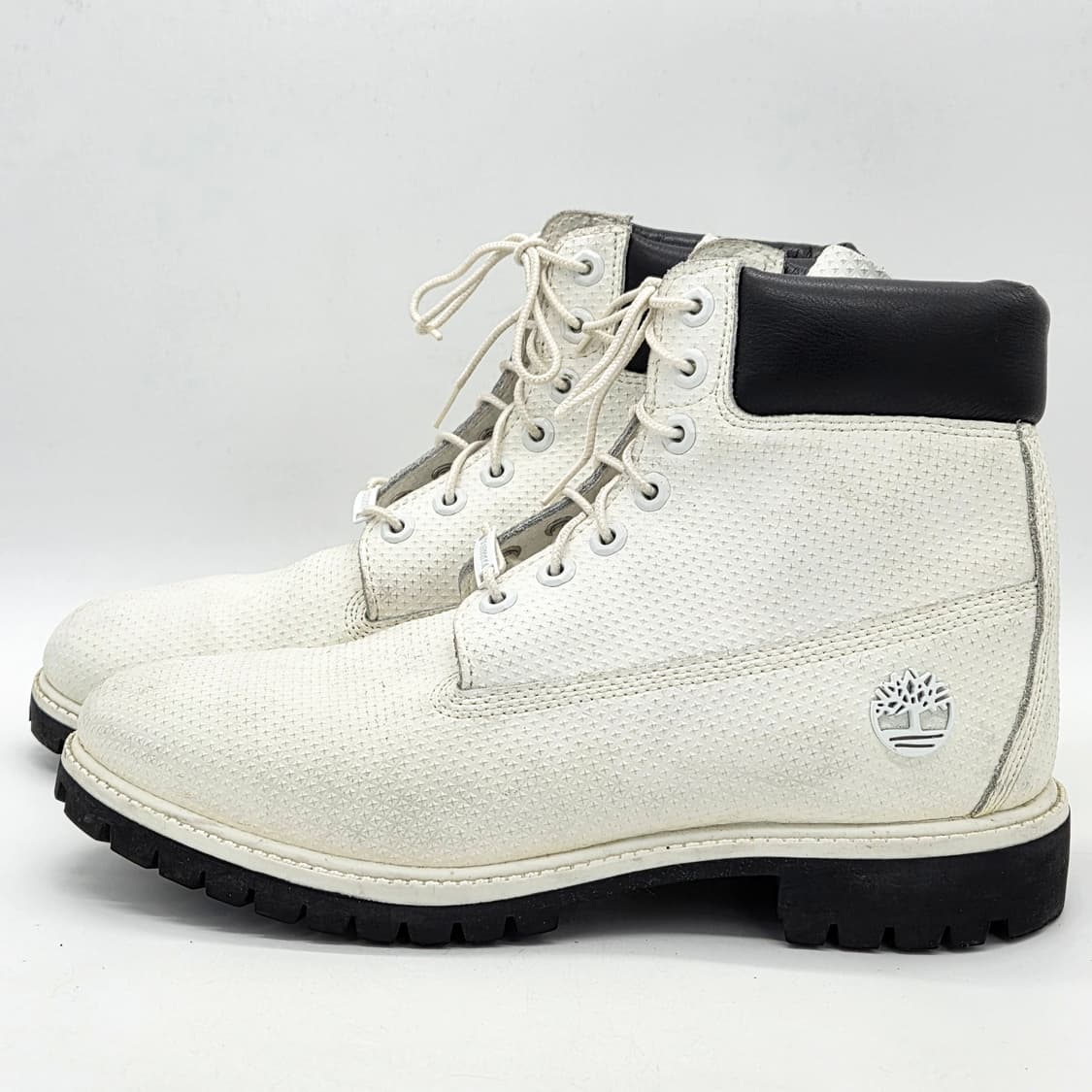  팀버랜드 6인치 프리미엄 워크부츠 화이트 (9.5)  상품이미지1