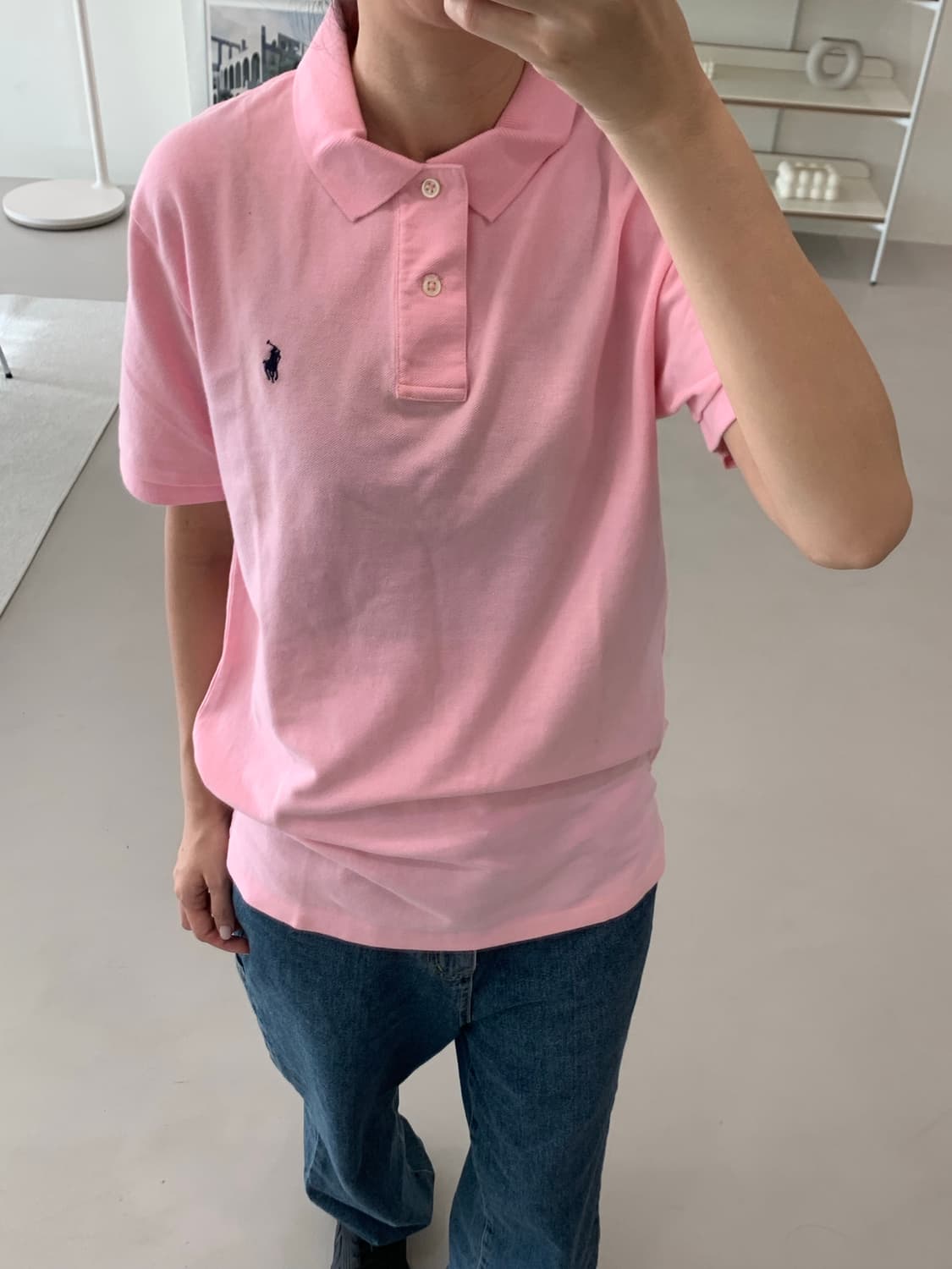 폴로 랄프로렌 보이즈 반팔 카라티 XL(20) 상품이미지5