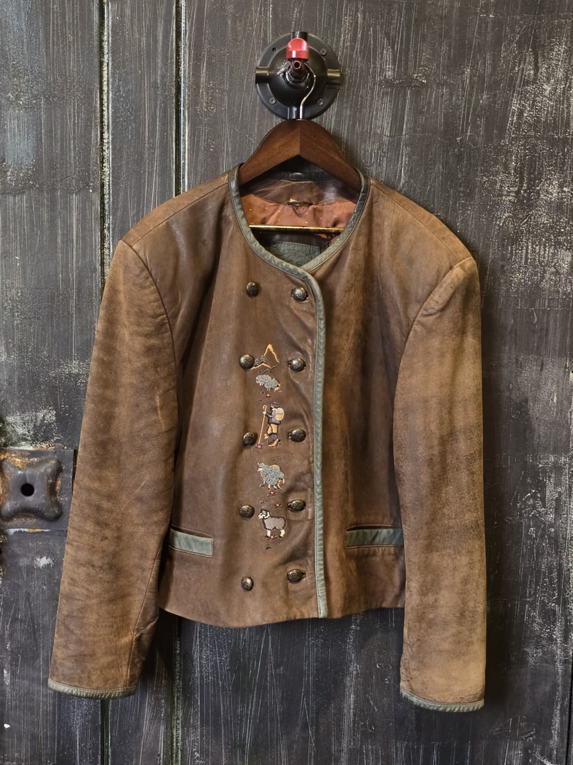 90s Leather Jacket /made in Germany 상품이미지1
