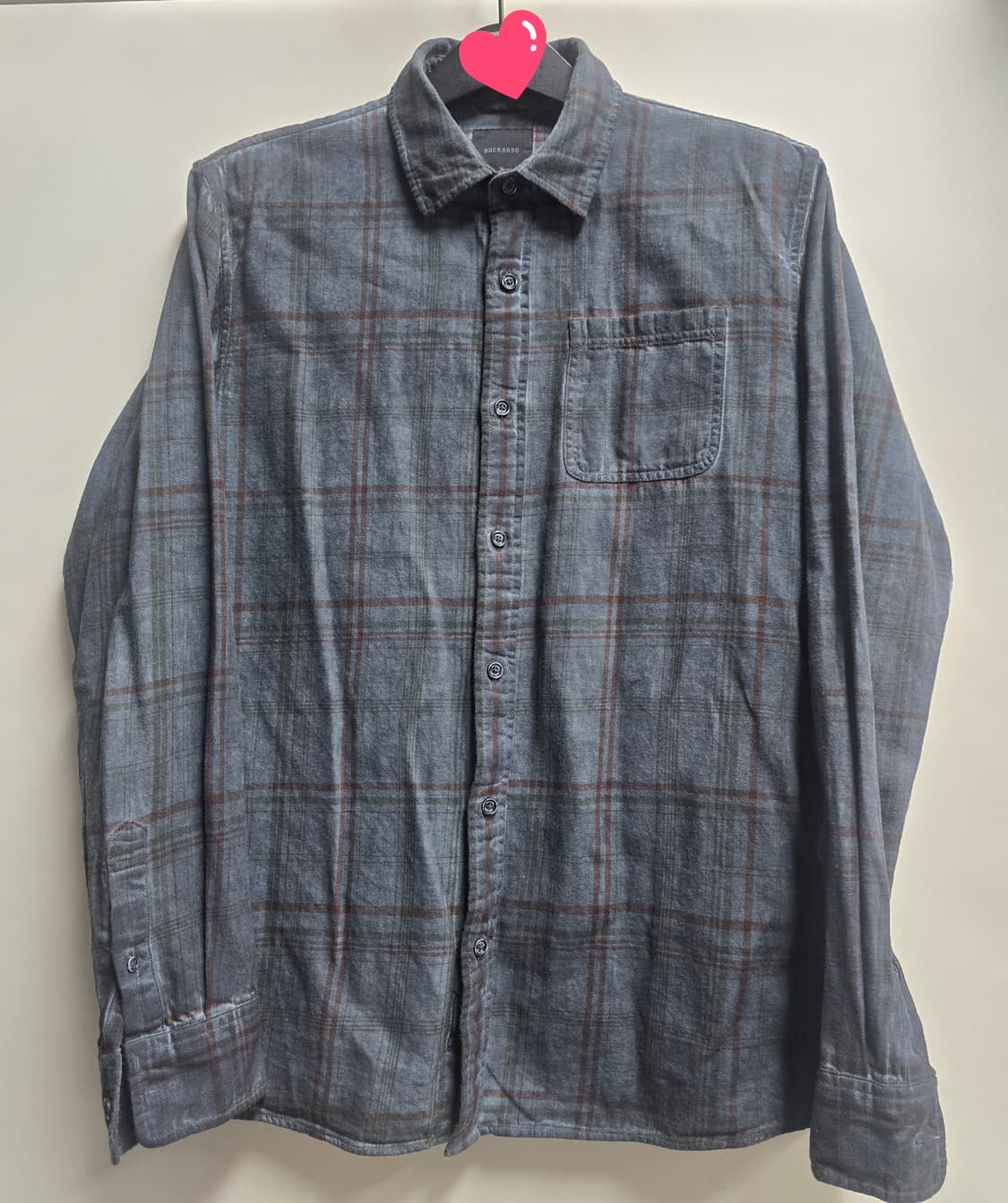 버커루 가머트다잉 셔츠 M 상품이미지1