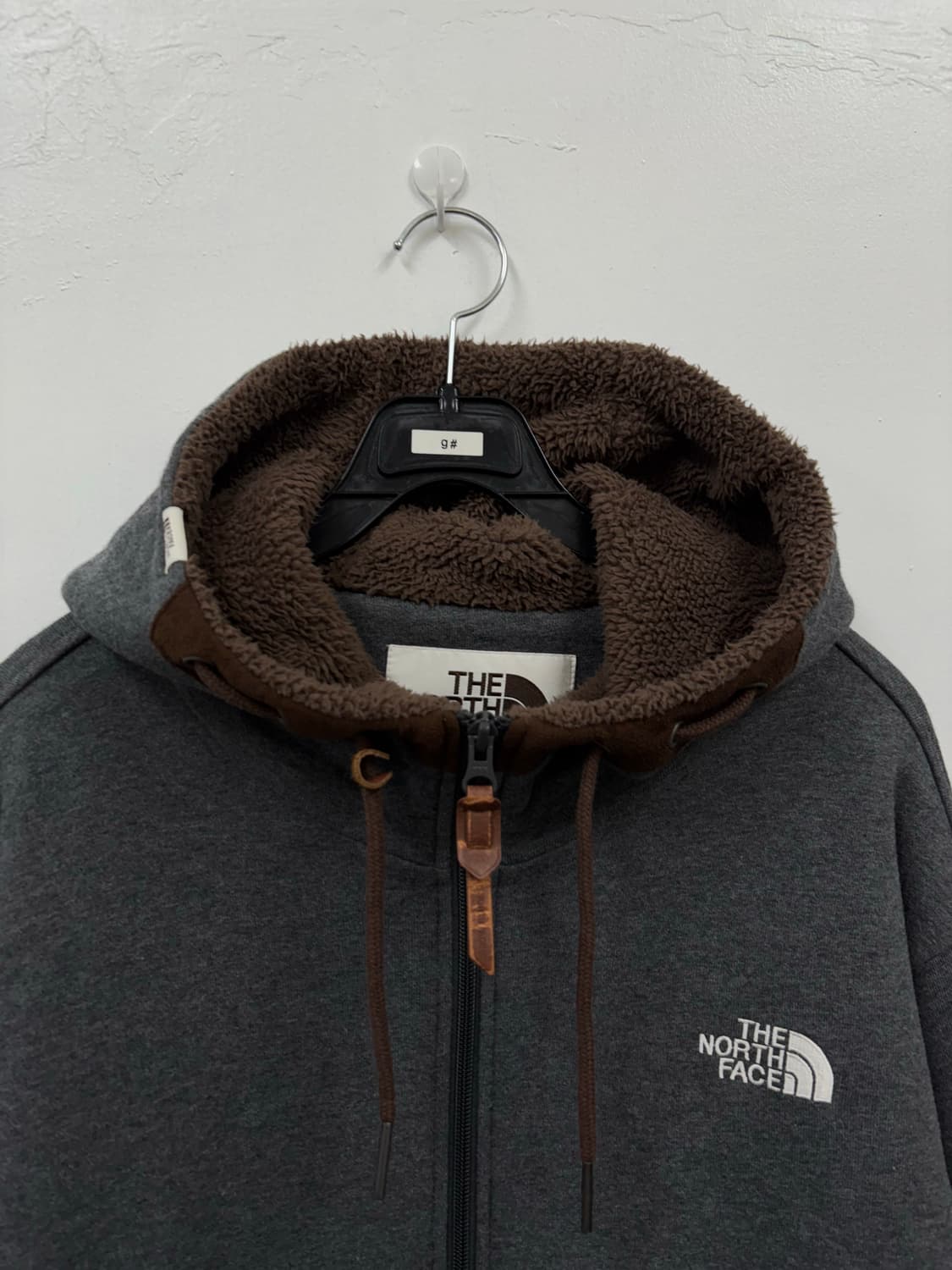 노스페이스 양털 후드집업 상품이미지3