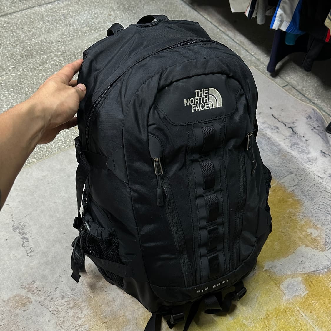 노페 빅샷 블랙 백팩 30L 상품이미지2
