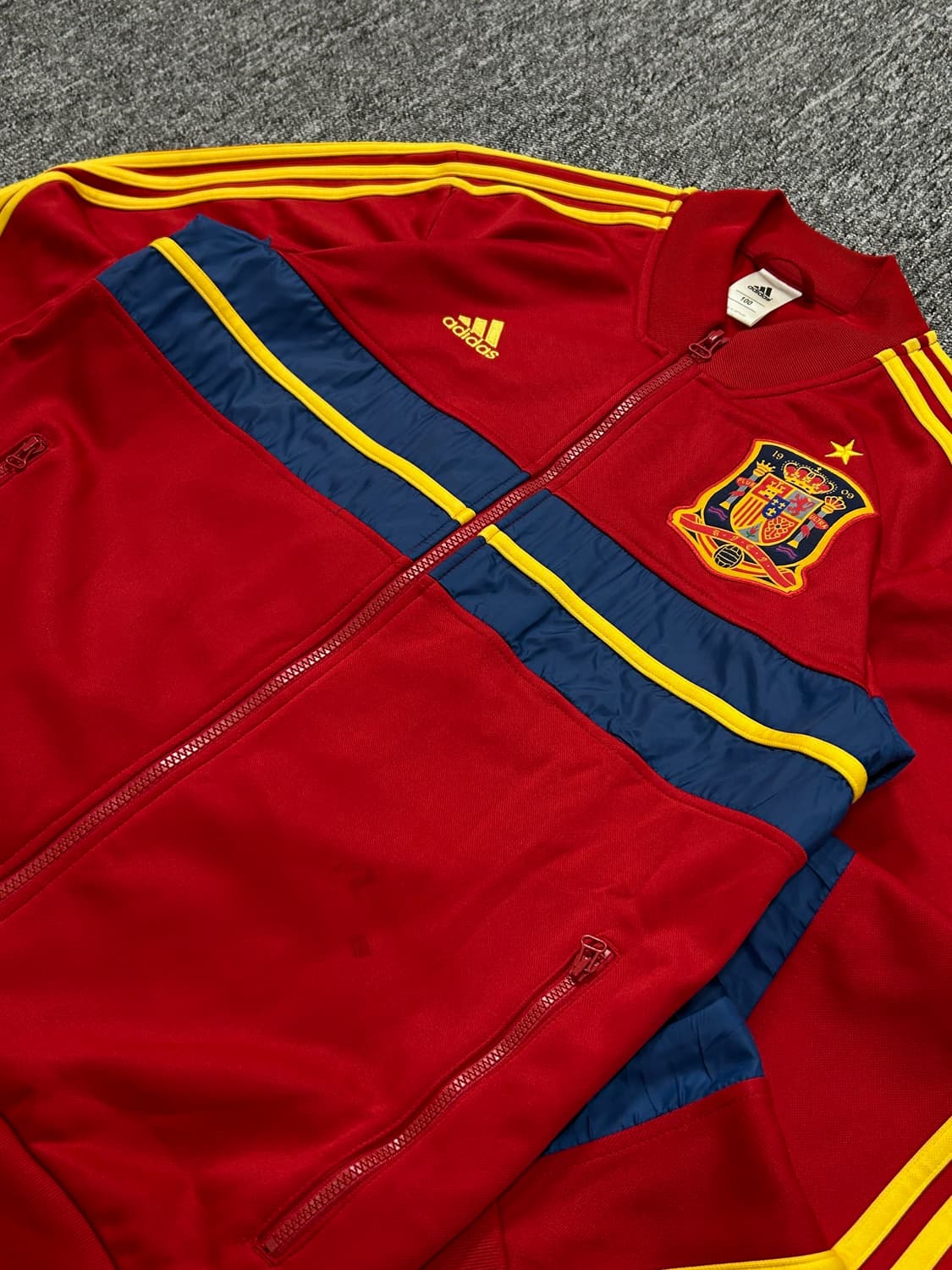 아디다스 스페인 국대 트랙탑 져지 L 상품이미지3