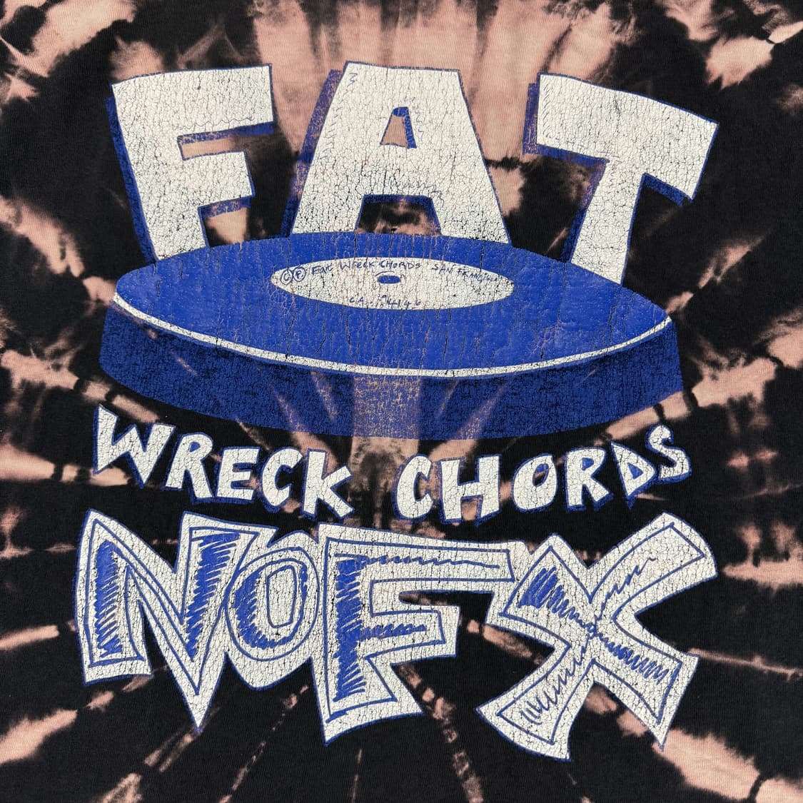 빈티지 90s NOFX 노에펙스 타이다이 롱슬리브 티셔츠 상품이미지5