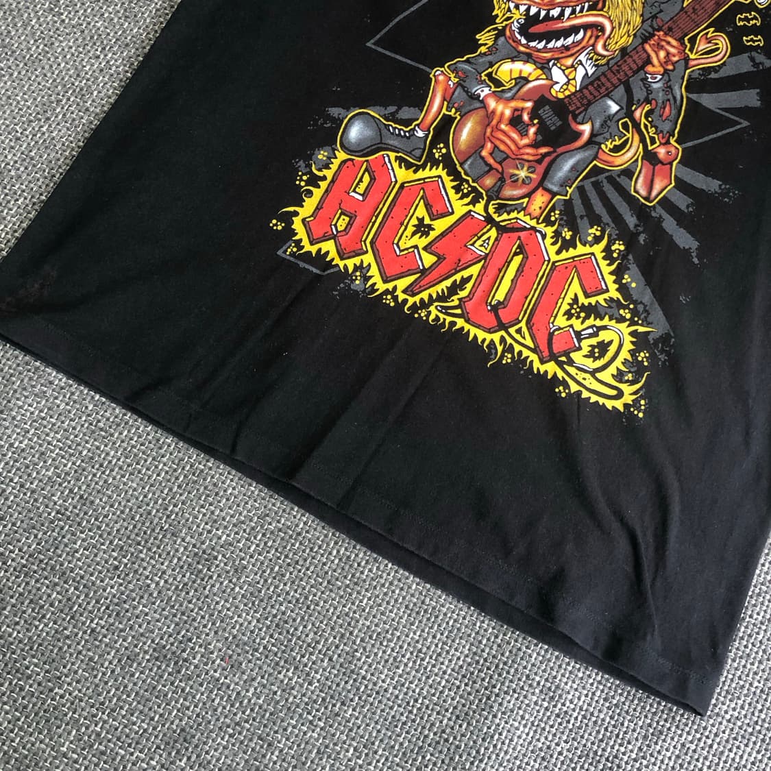 [L-XL] ACDC 프린팅 빈티지 락티 상품이미지3