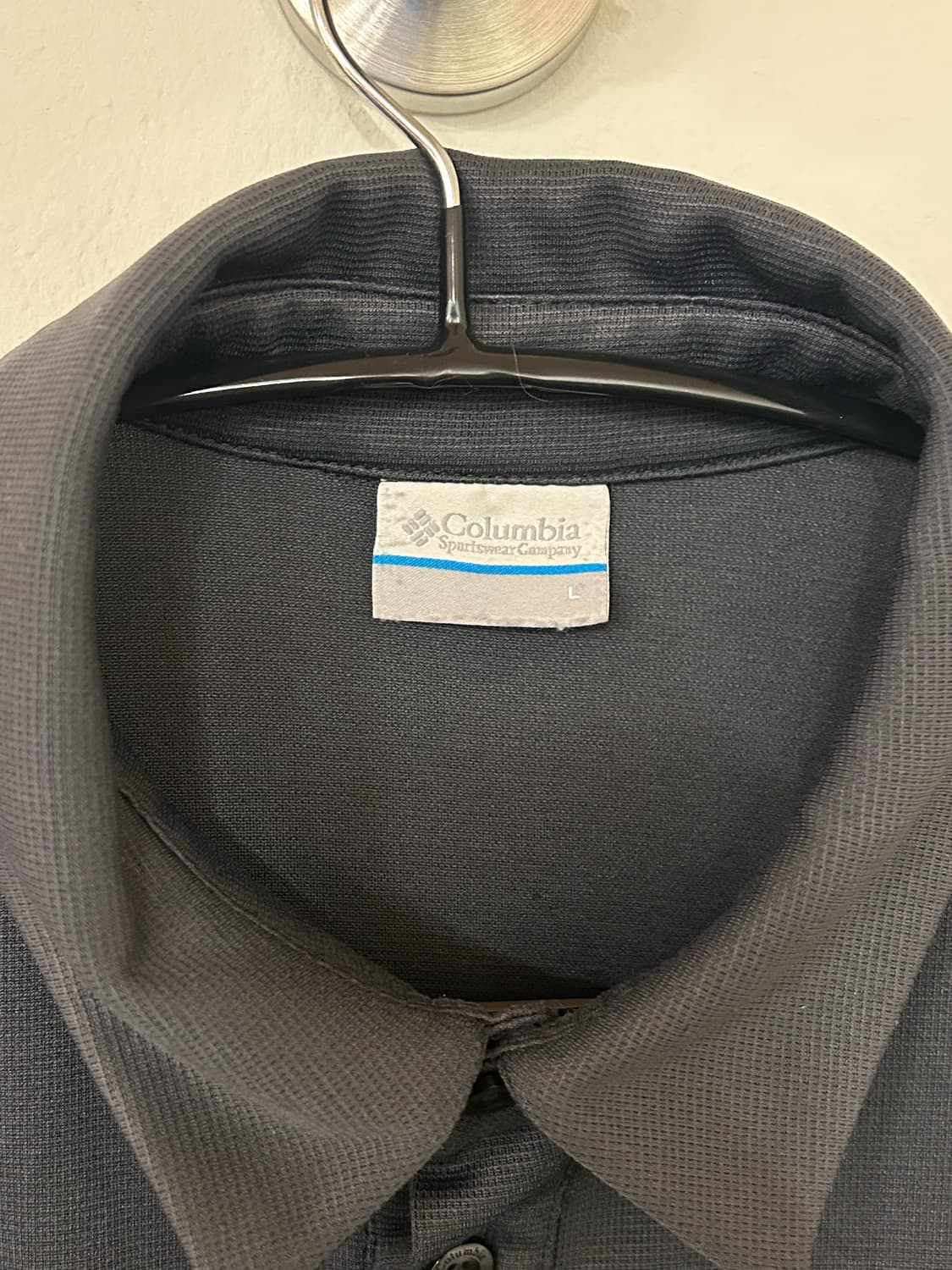 컬럼비아 남성 긴팔 카라티 L 그레이 상품이미지2