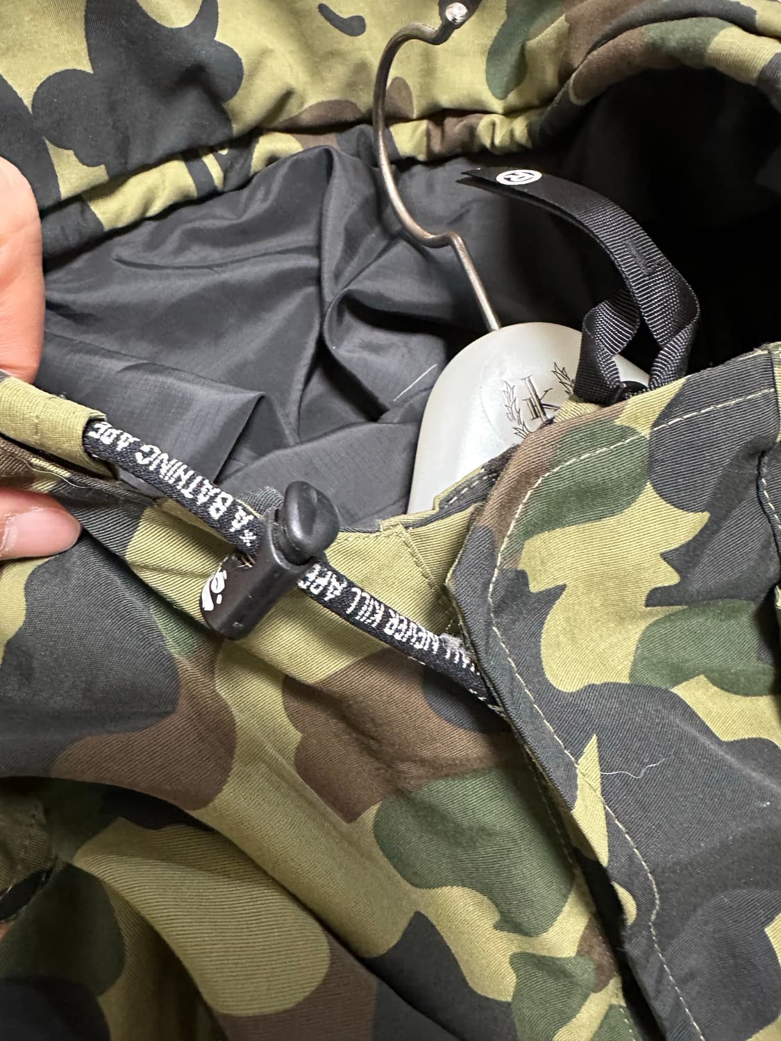 BAPE 1st camo snowboard jacket(2XL) 상품이미지4