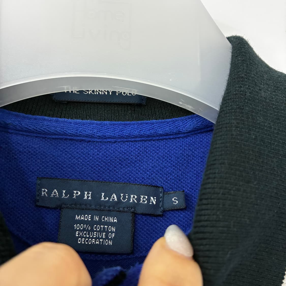 폴로 랄프로렌 빅포니 치프키프 딱붙핏 이탈리아 카라 반팔 티셔츠 상품이미지6