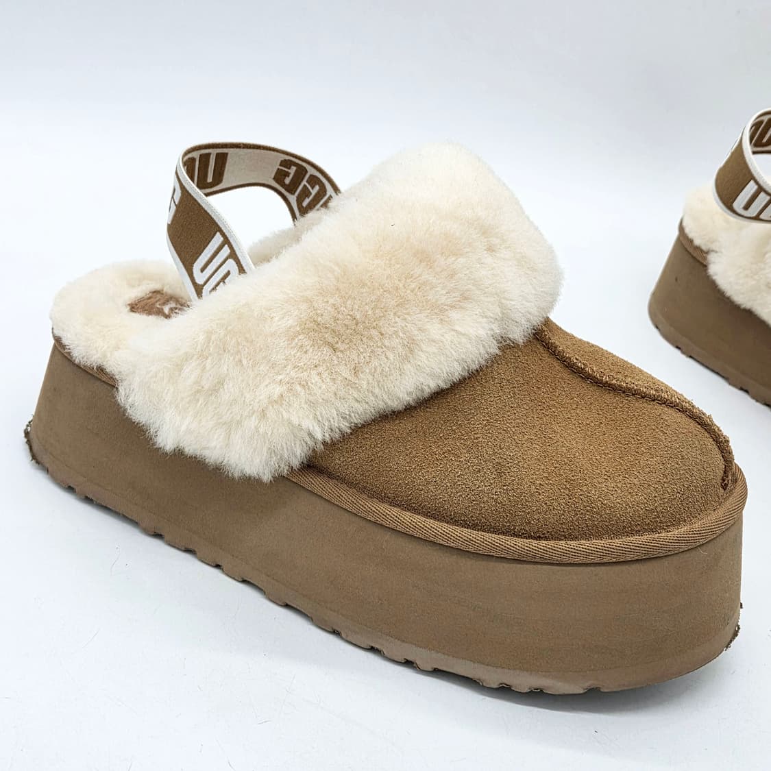  어그 우먼스 펀케트 슬라이드 체스트넛 (250)  상품이미지5