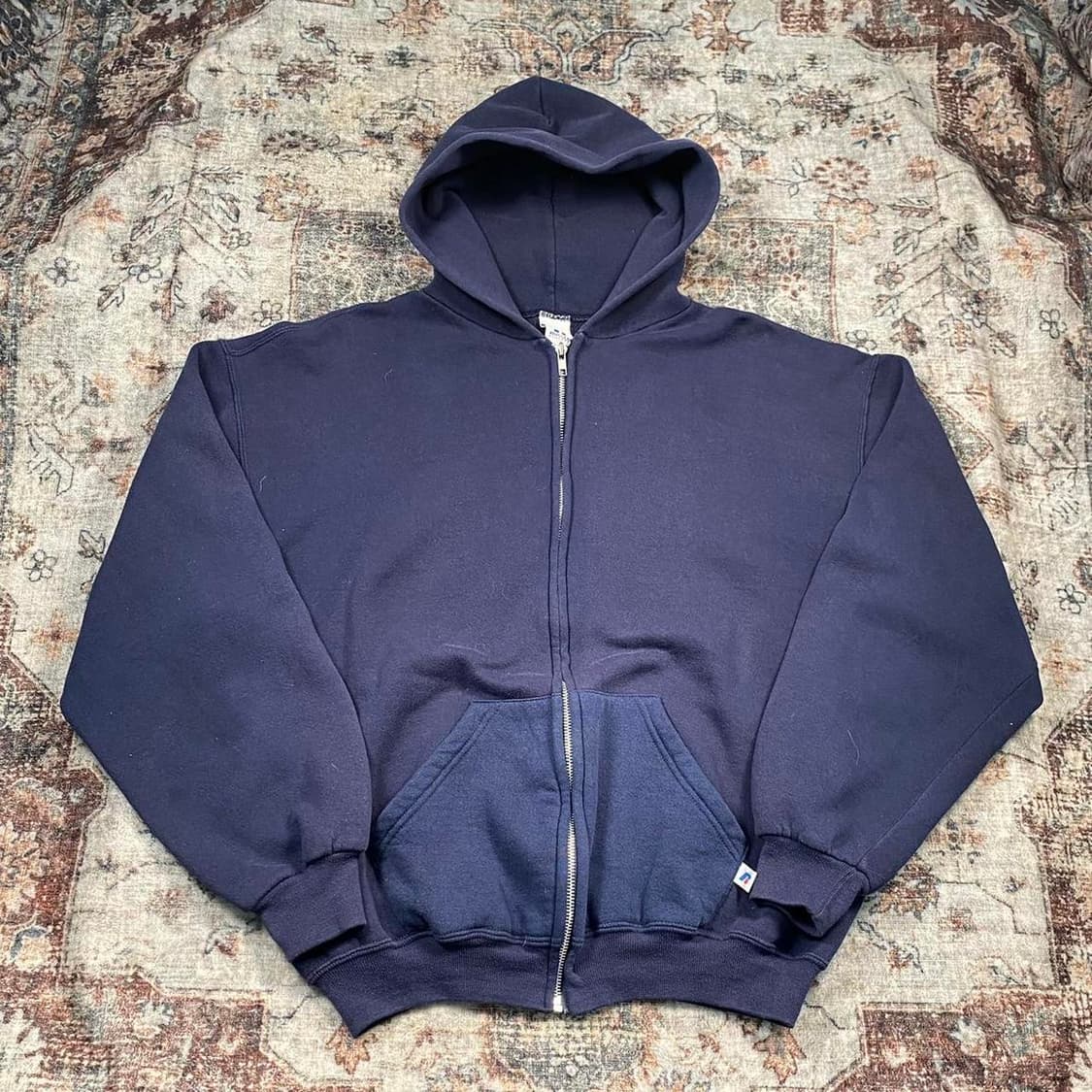 00s 러셀 애슬레틱 후드집업 네이비 상품이미지1