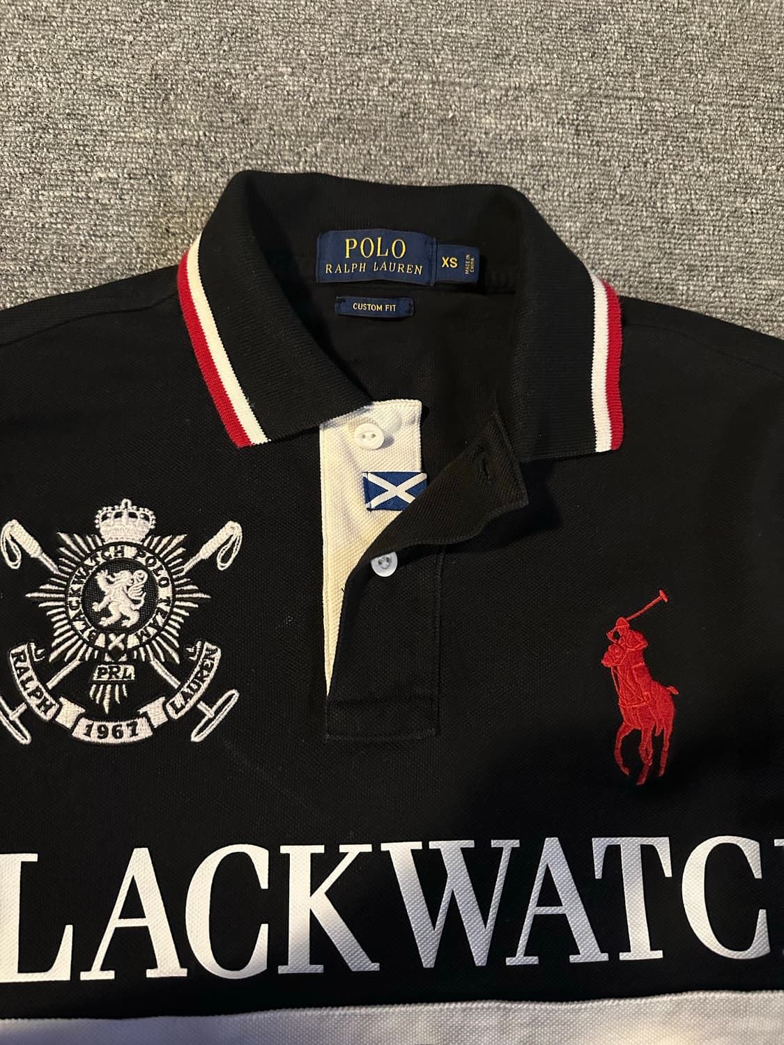 폴로 블랙워치 카라티  상품이미지2