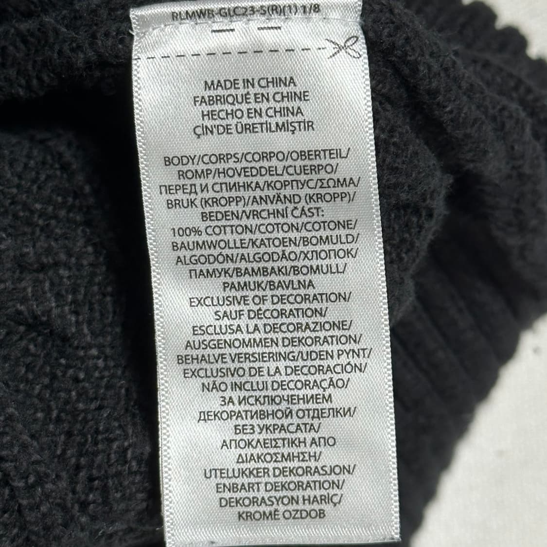 XL 폴로랄프로렌 블랙 케이블 니트 상품이미지6