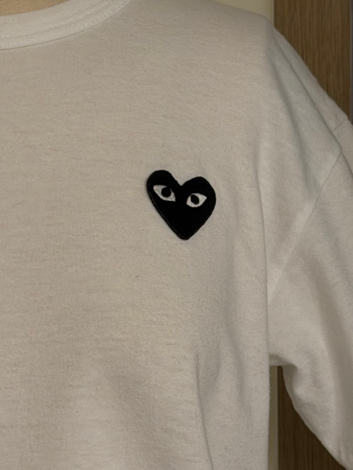 꼼데가르송 블랙로고 반팔티 상품이미지2