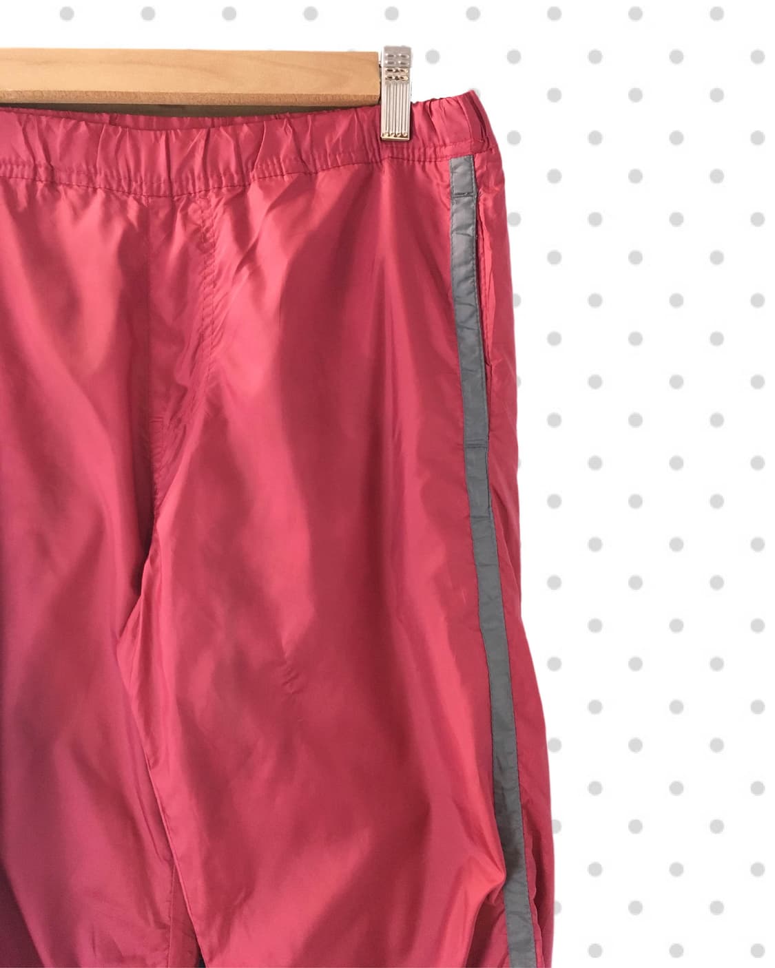 vintage nylon training pants dark pink 상품이미지7