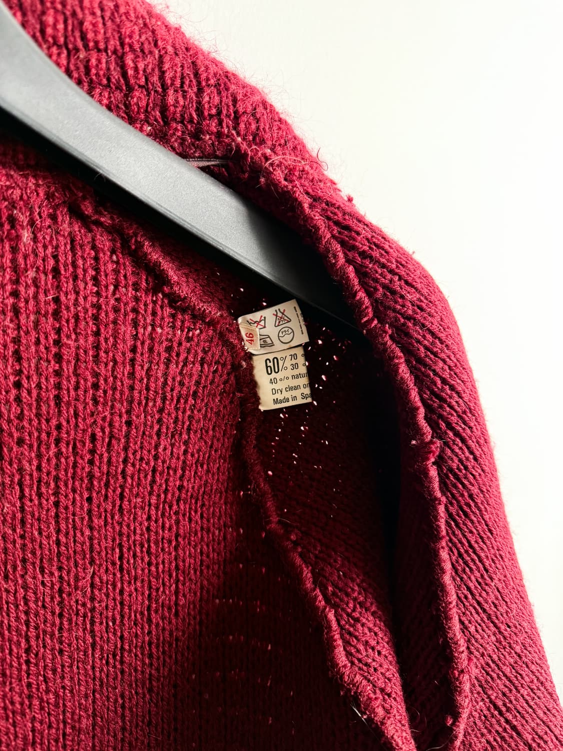  P&A Reno Leather Patch Mohair Sweater 상품이미지10