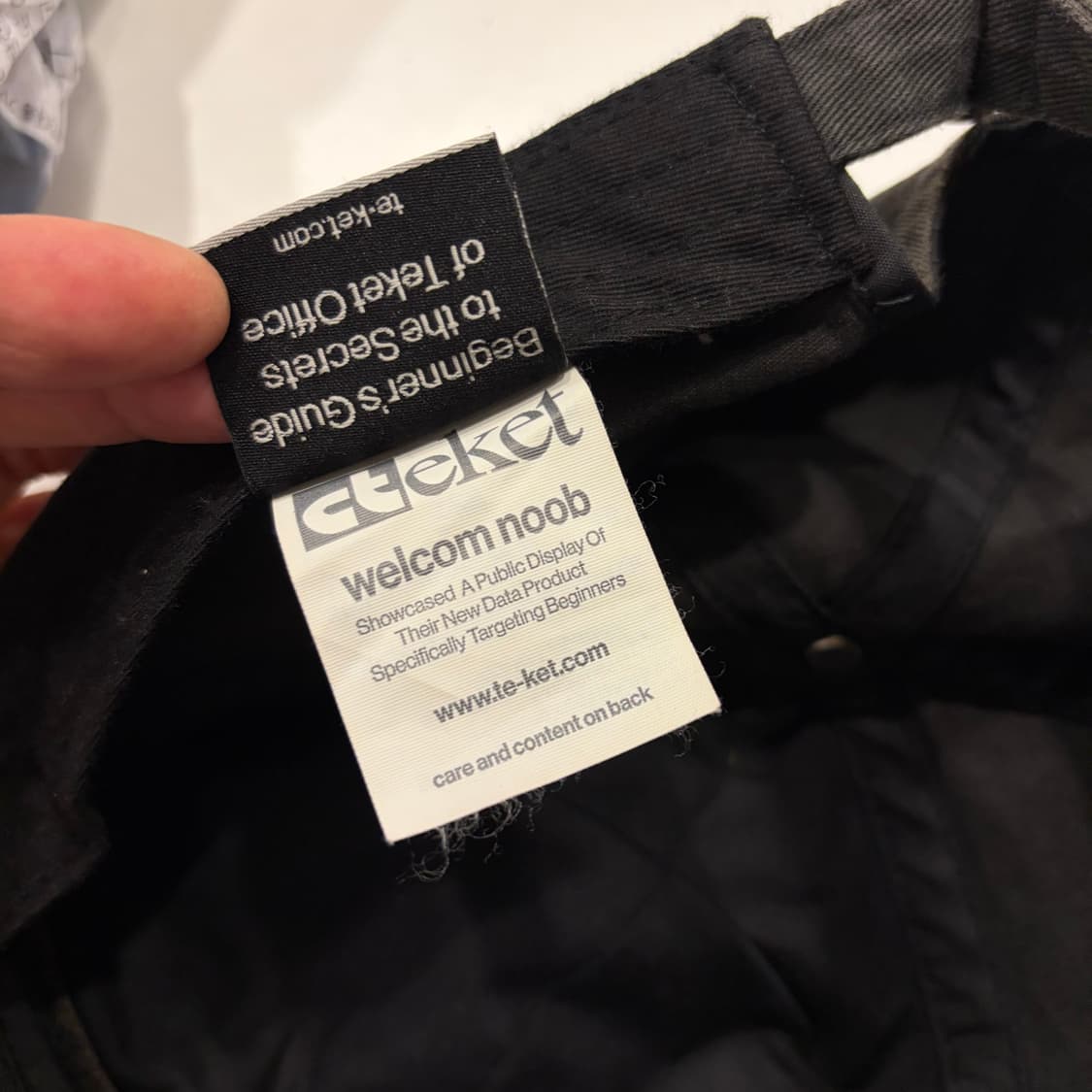 teket 테켓 볼캡 모자 브라운 상품이미지4