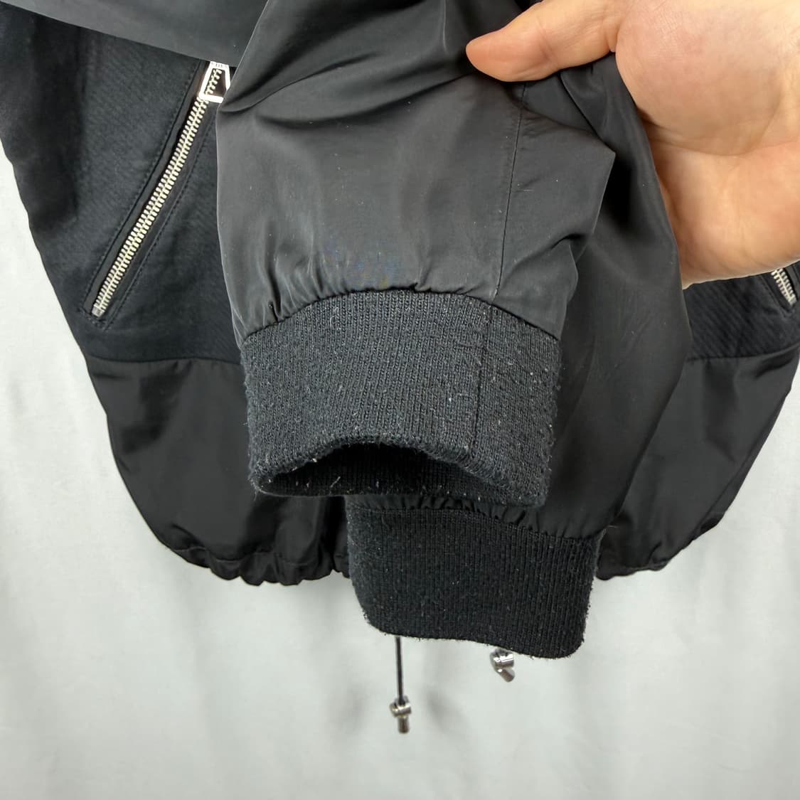 (S) 자라 우먼스 나일론 봄버자켓 블랙 상품이미지4