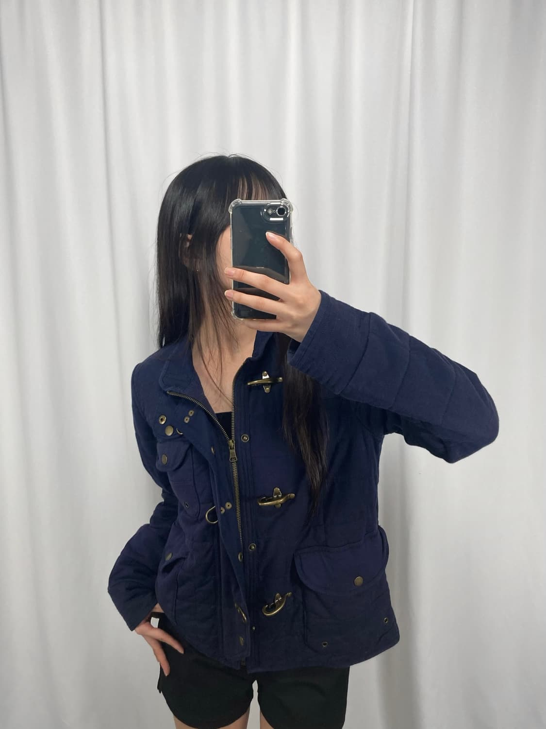 폴로 네이비 파이어맨 퀼팅 자켓 상품이미지3