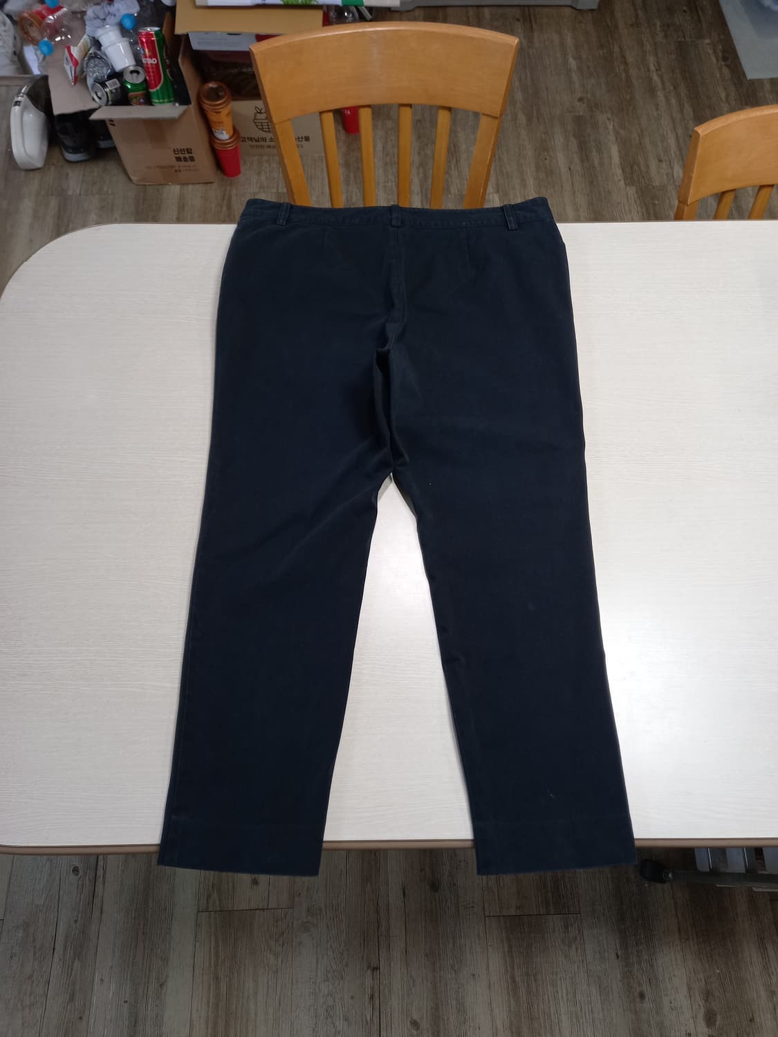 38 RALPH LAUREN 봄여름용 스판 슬림일자 치노 블랙38-160 상품이미지2