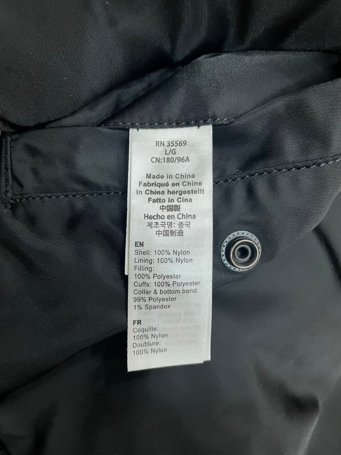 알파인더스트리 ma-1 플라이트 자켓 항공점퍼 블랙 상품이미지7