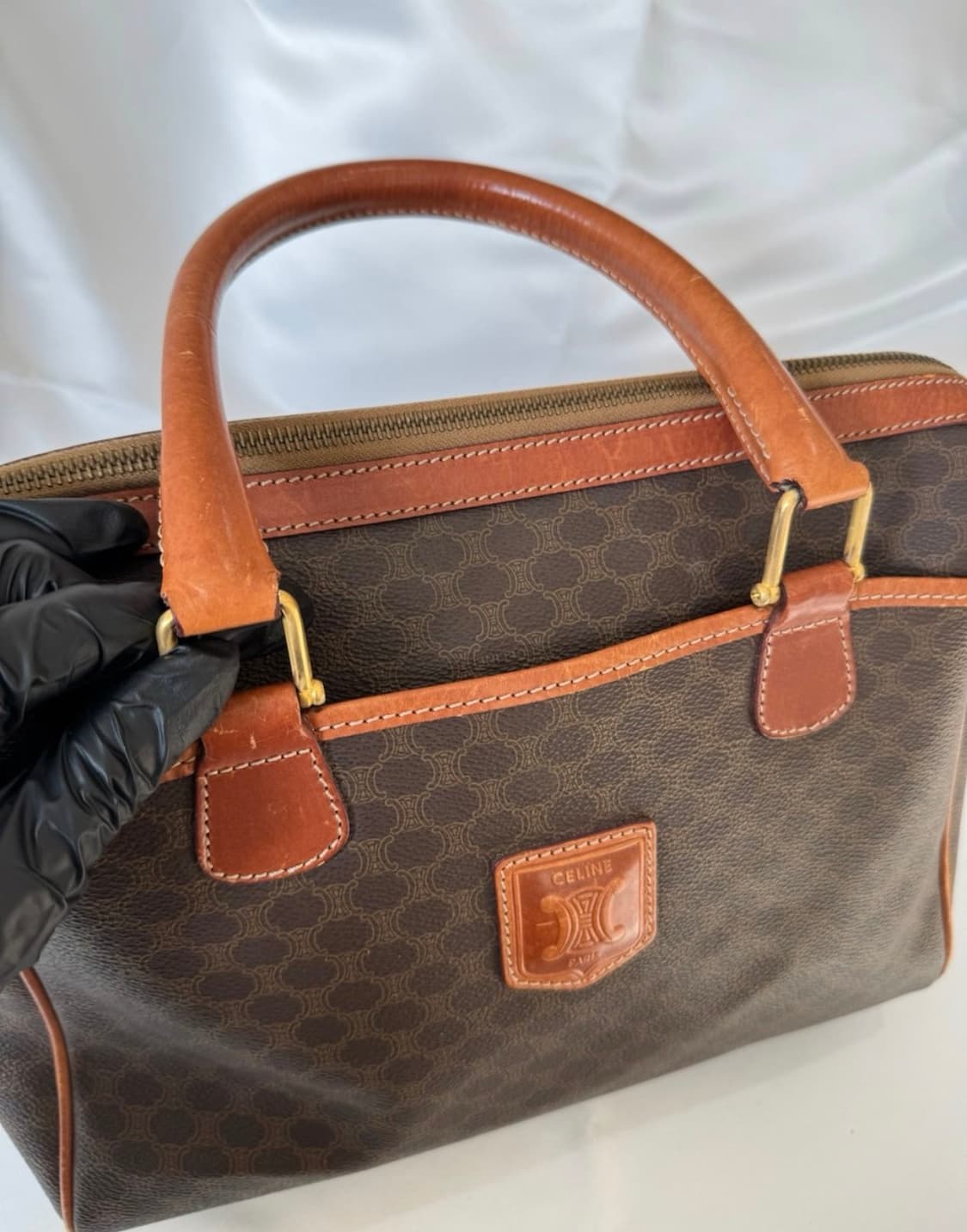 셀린느 마카담 토트백 브라운 보스턴백 상품이미지4